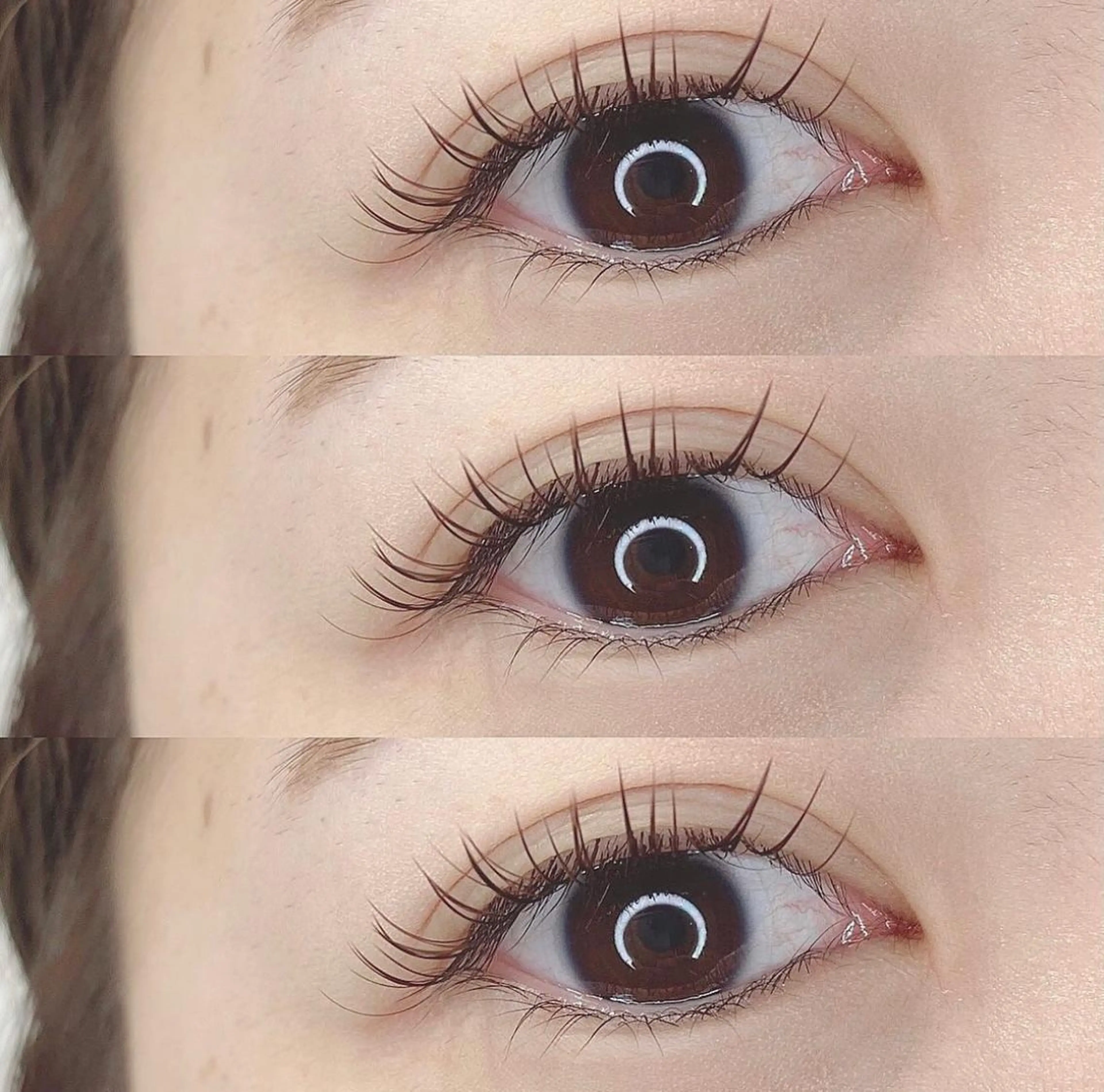 マツエク・マツパ カラーマツエク フラットラッシュ Ai Quick 北千住🌿saitoの眉毛・アイブロウイメージ