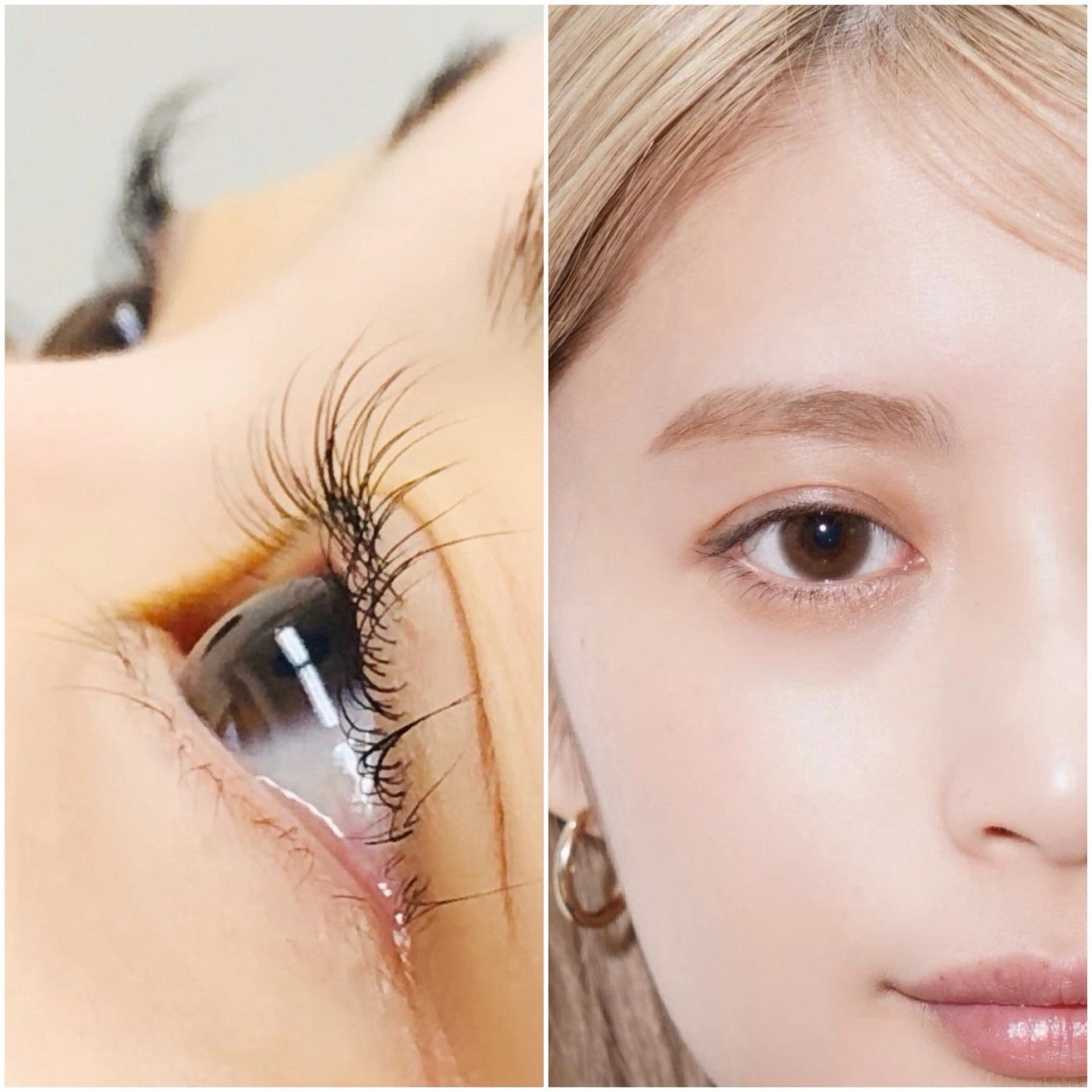 ❤️新規❤️⚜️HBL認定サロン⚜️ハリウッドブロウリフト(WAX脱毛込み)＋まつ毛カールTR付きの写真