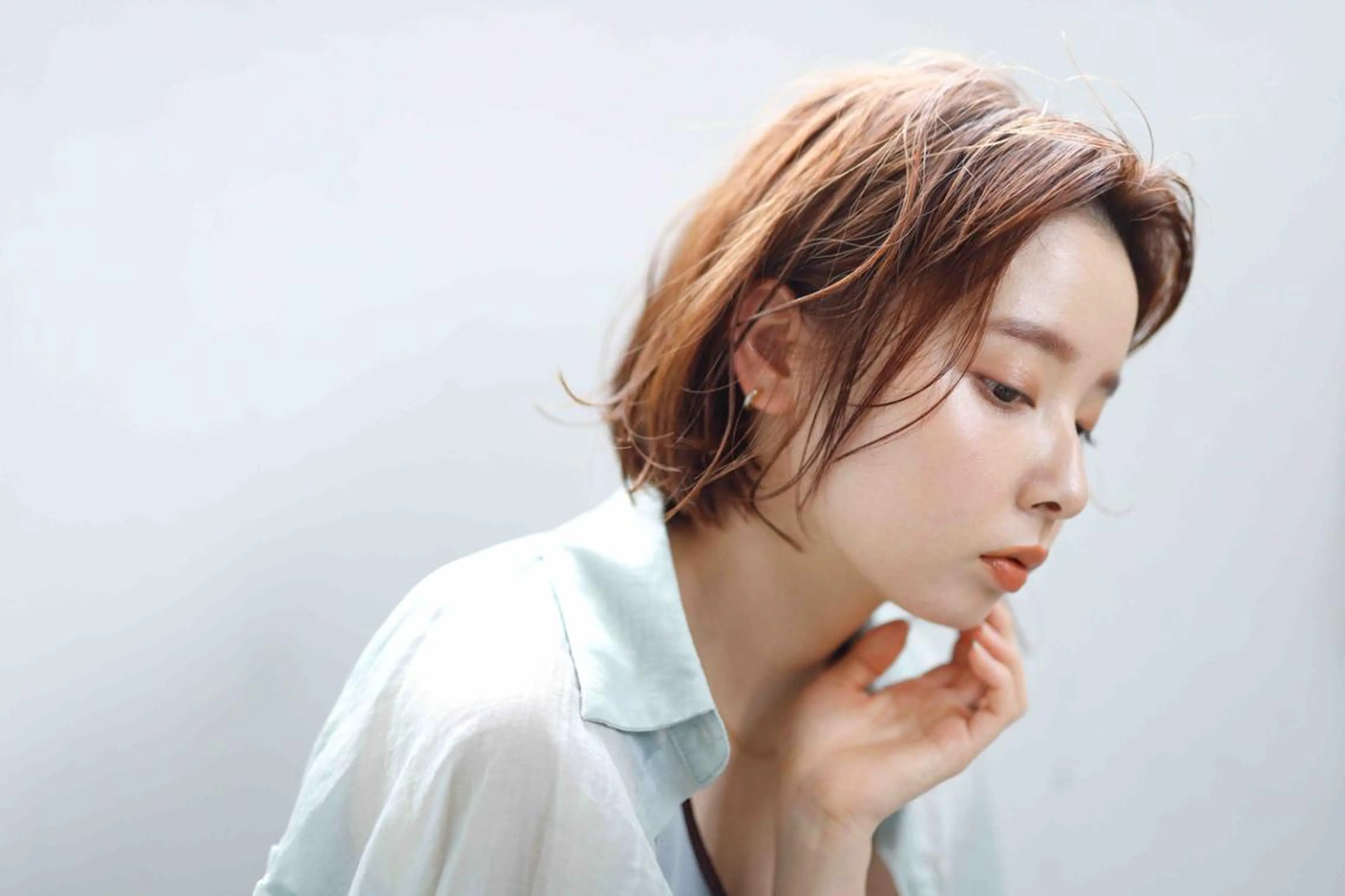 ショート カラー パーマ アディクシーカラー ダブルカラー ハイトーンカラー イルミナカラー 髪質改善 カット ヘアカラー トリートメント 【全席個室サロン】 NUMBER 天王寺のヘアスタイル