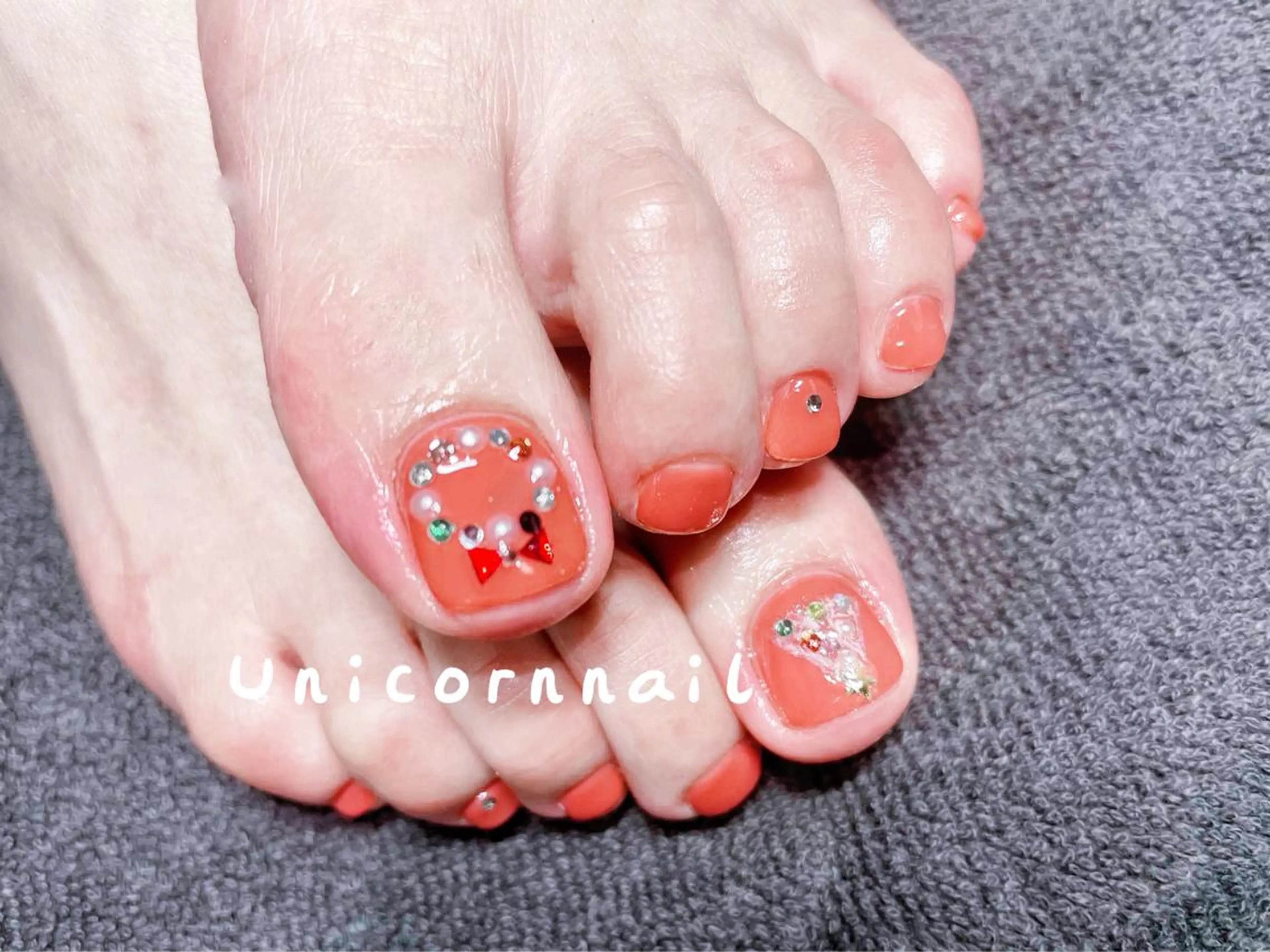 ネイル 冬ネイル クリスマス UnicornNail所属・Unicorn Nail 矢場町店のネイルデザイン