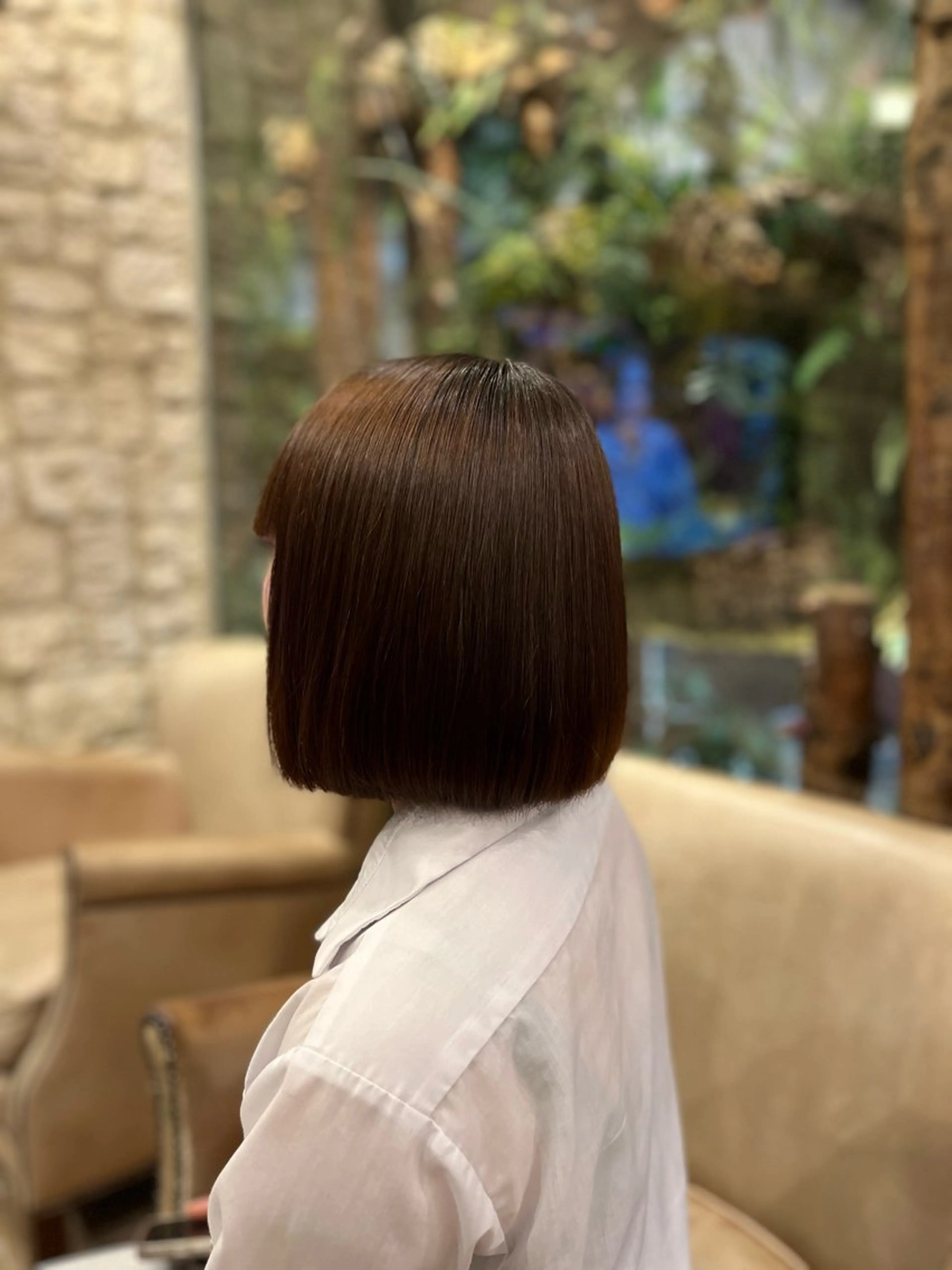 ショート 縮毛矯正 shalu 新百合ヶ丘店所属・縮毛矯正／艶カラー アオキタイキのヘアスタイル