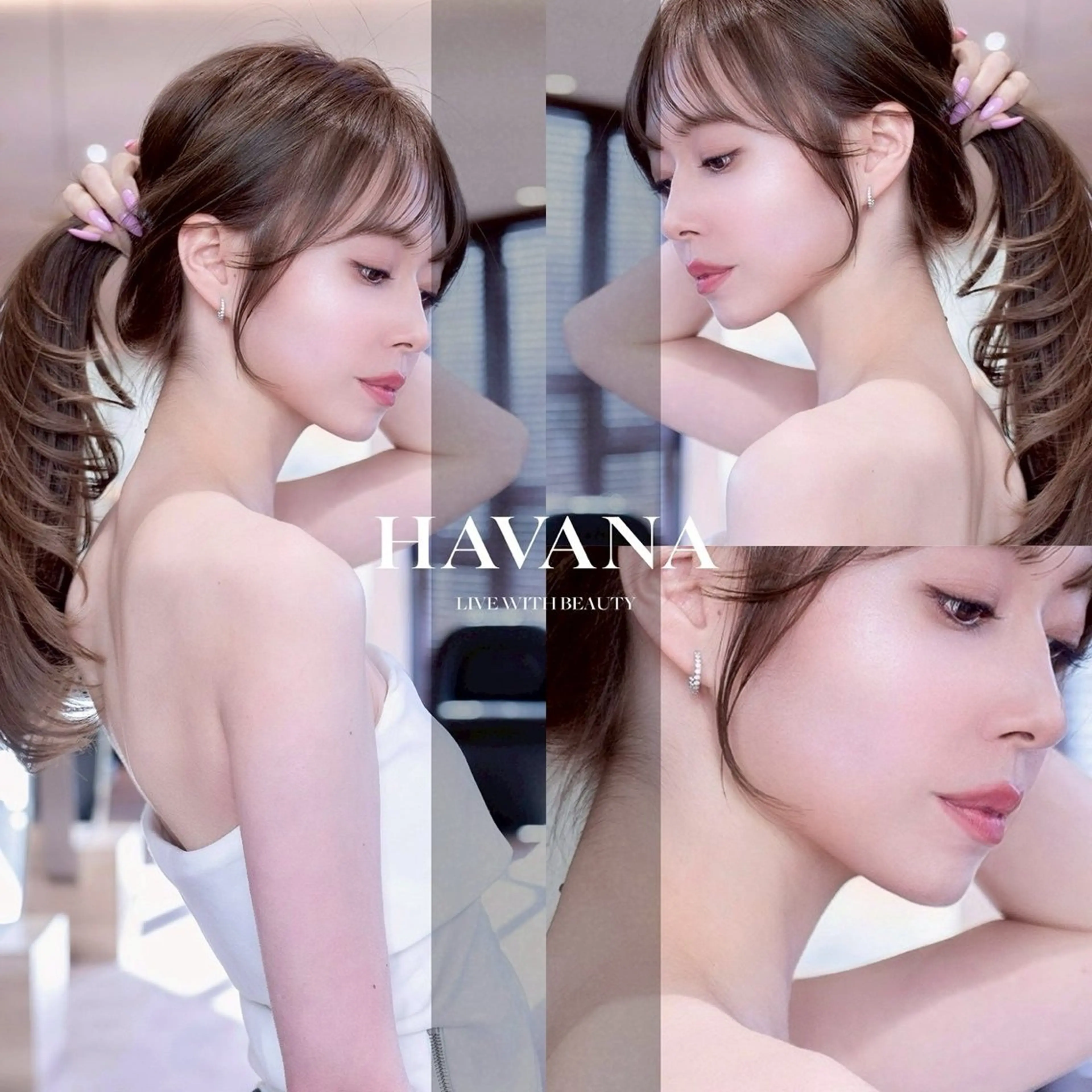 ロング カラー 韓国風ヘア レイヤーカット 小顔カット カット ヘアカラー トリートメント ヘアセット 韓国レイヤー🇰🇷 韓国研修◎渋谷カイトのヘアスタイル