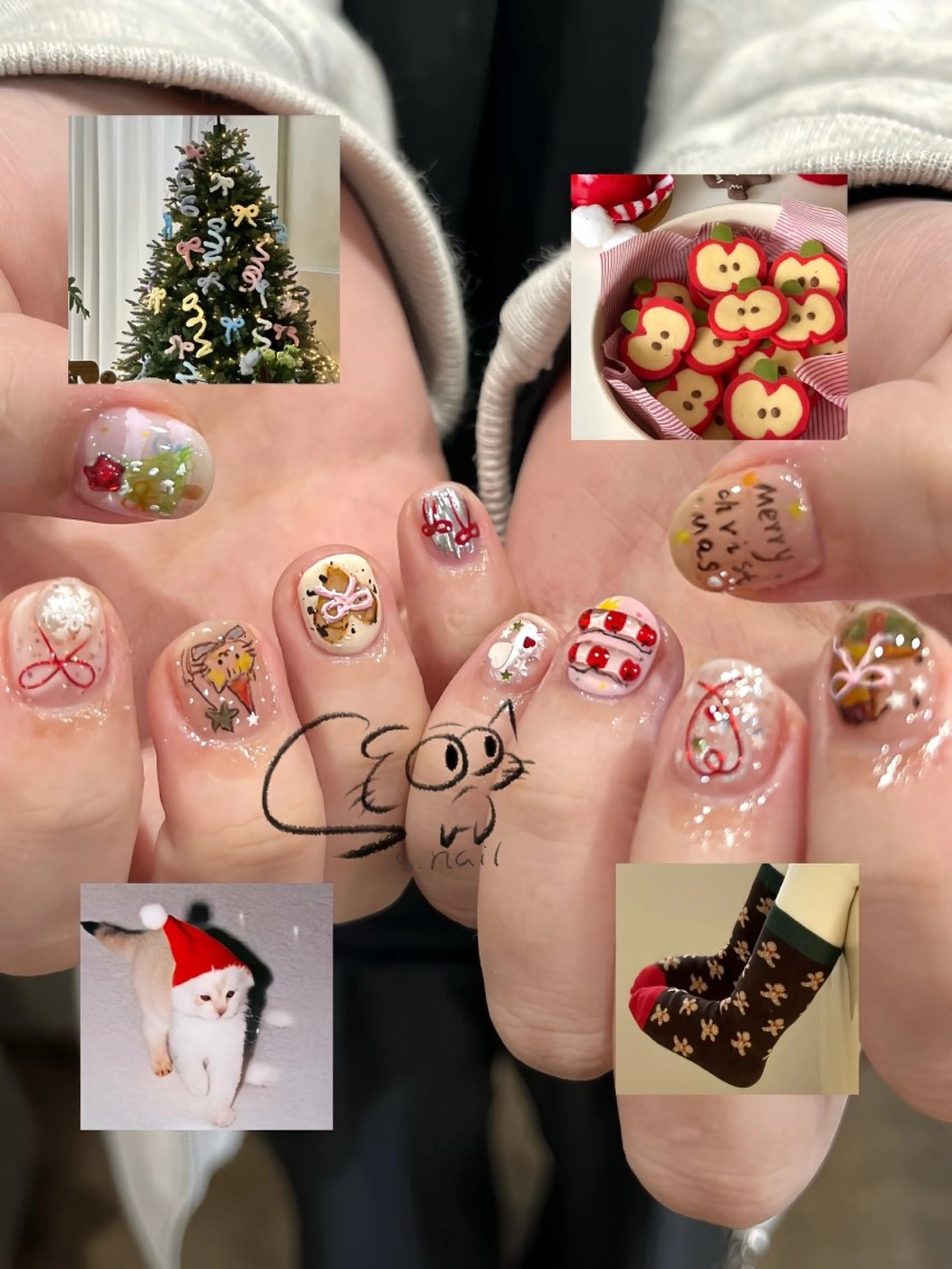 ネイル アートネイル チークネイル フレンチネイル グラデーション マグネットネイル ハンドネイル S.nail所属・S.nail _のネイルデザイン