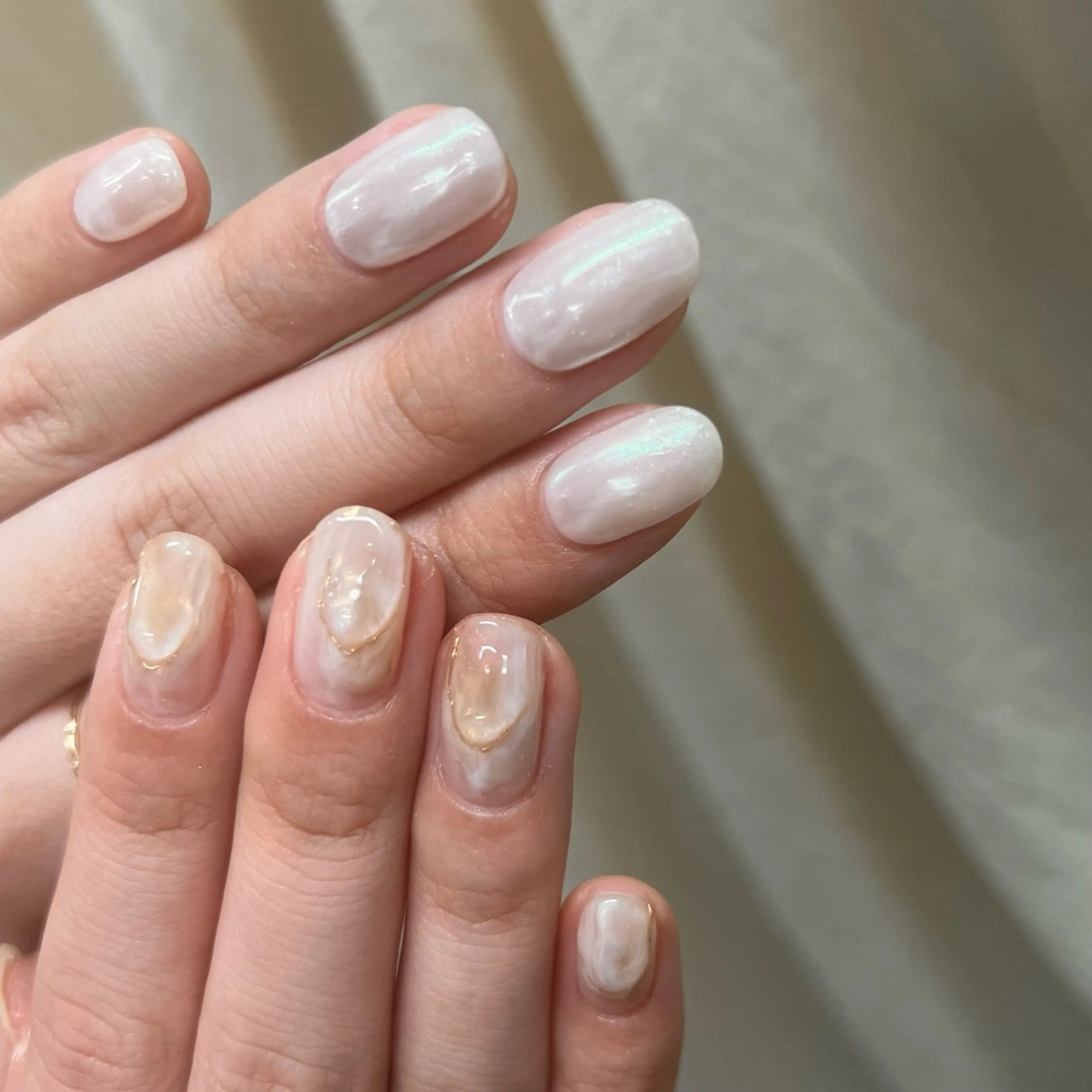 ネイル ハンドネイル nuás nailのネイルデザイン