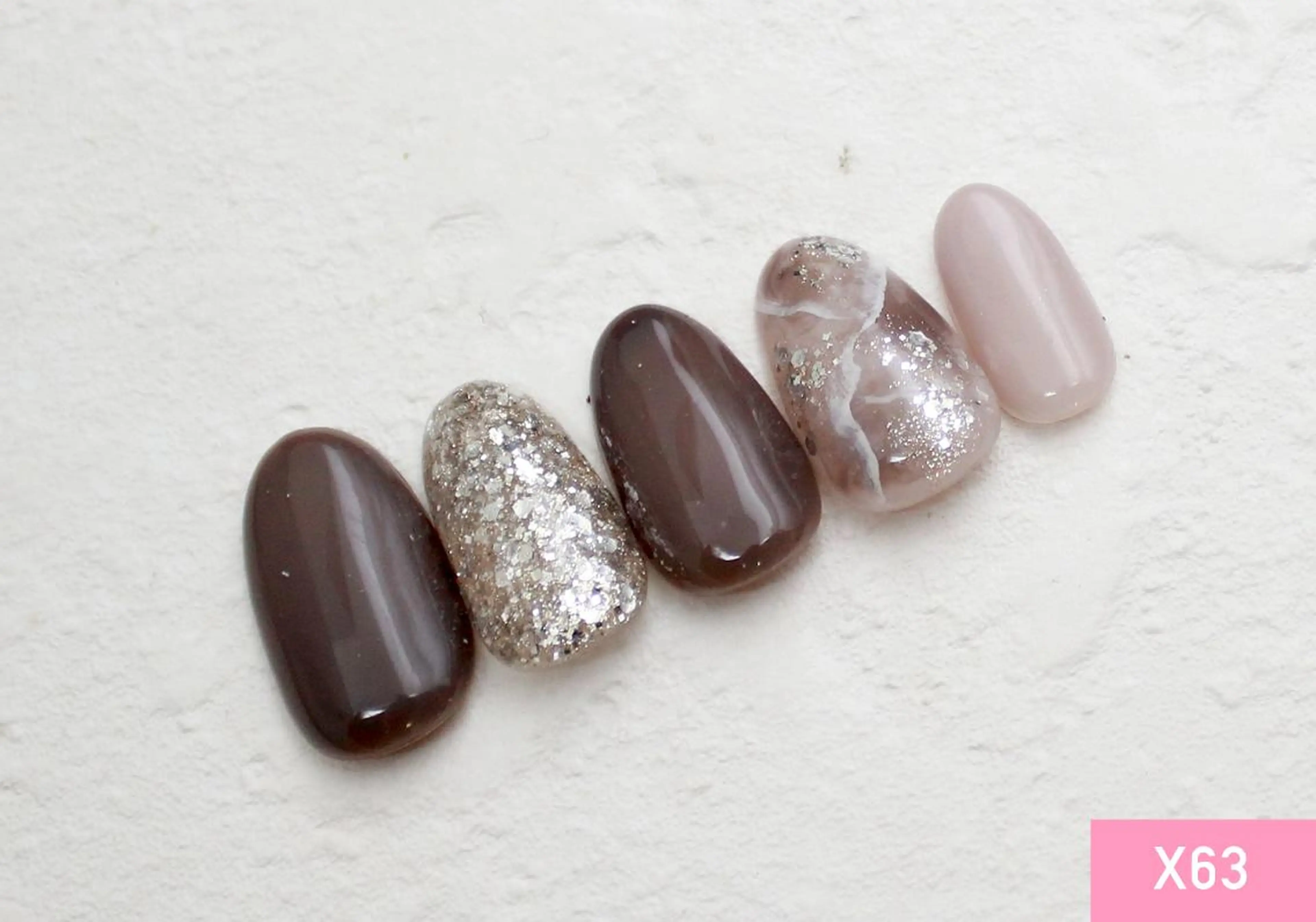 ネイル アートネイル ジェルネイル マグネットネイル ネイル nanのネイルデザイン