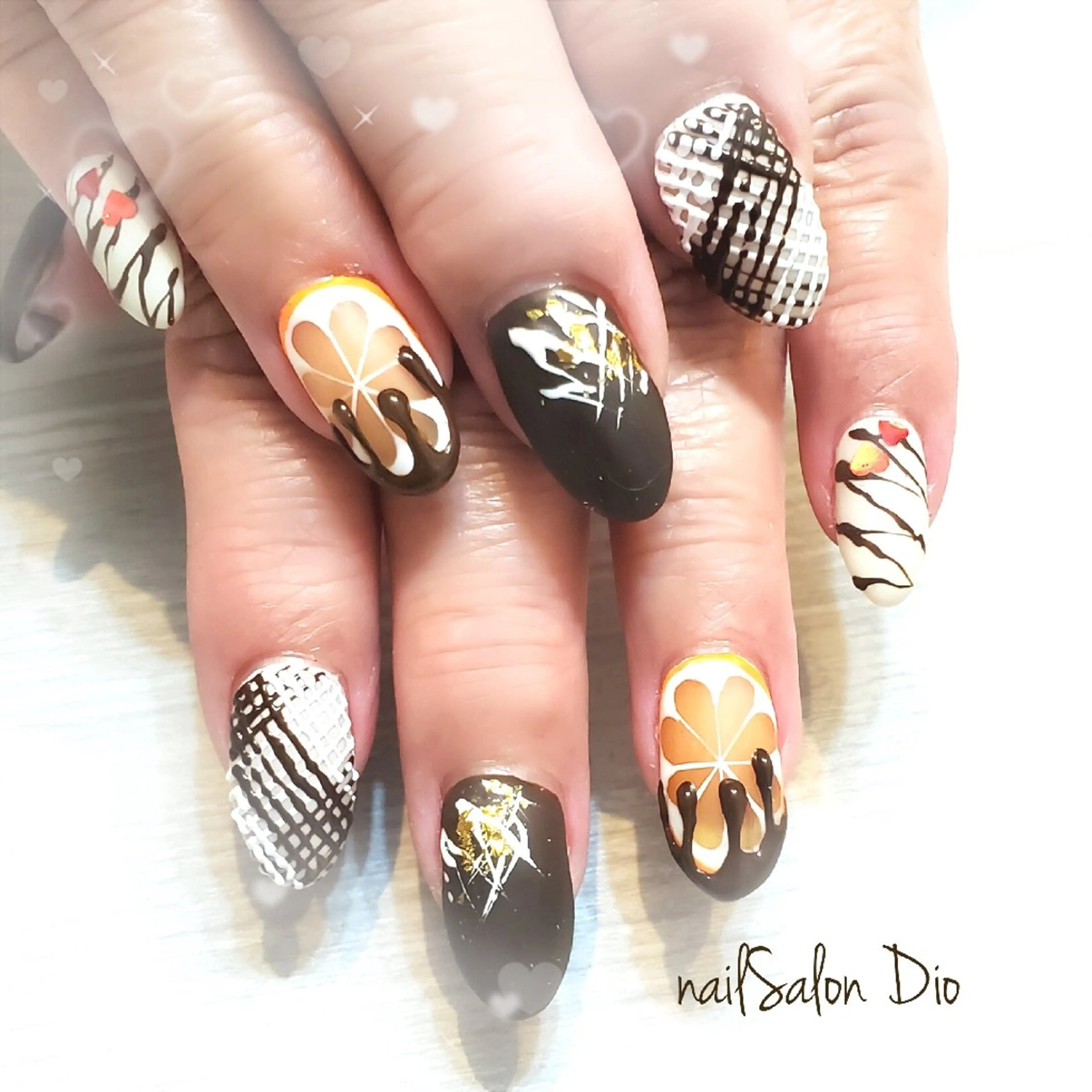 ネイル バレンタイン ハンドネイル nail salon Dio所属・Nail salon Dioのネイルデザイン