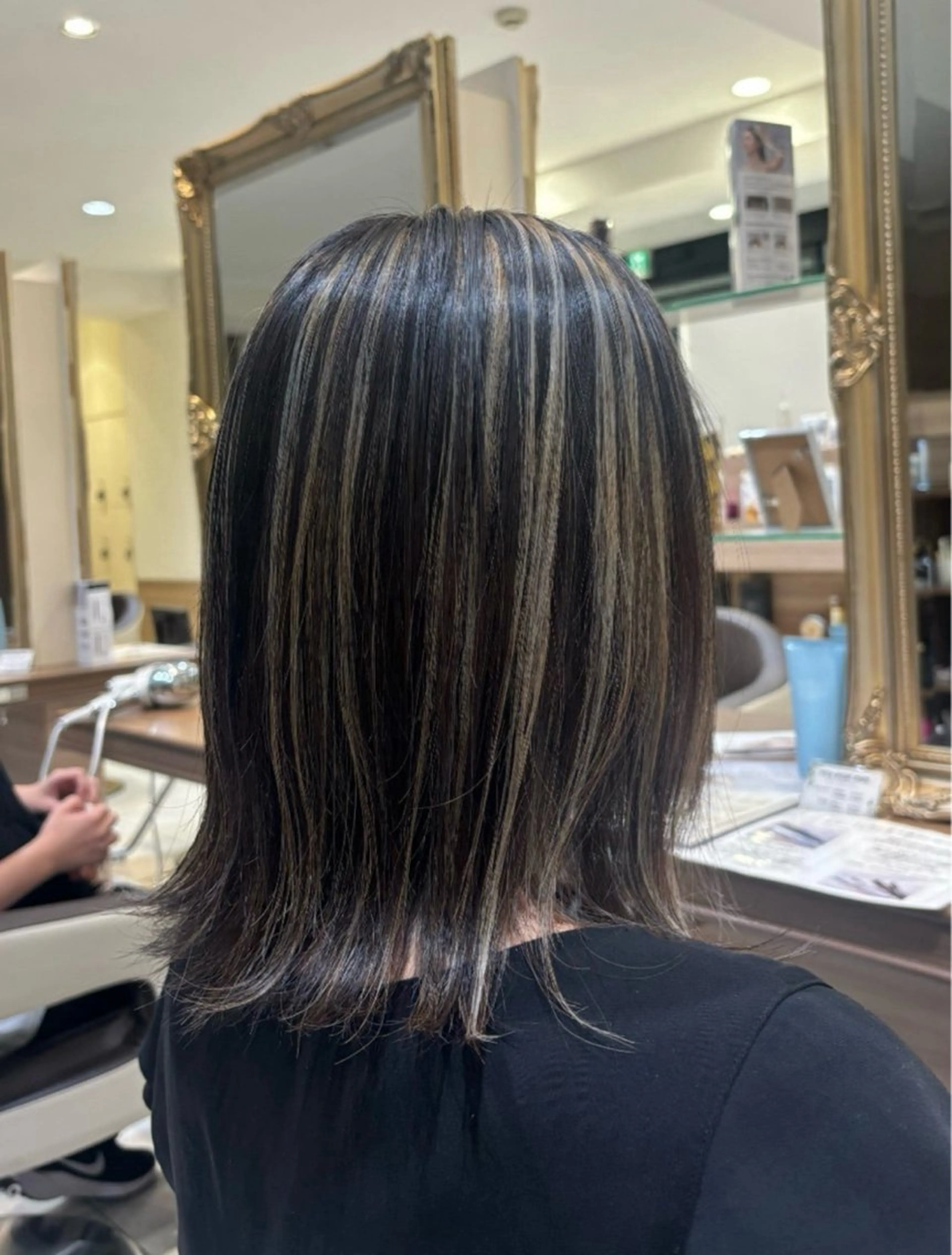 ミディアム カラー ハイライトカラー ハイライト ⭐️モデル募集中⭐️ ⸝⋆🪐遠藤 青葉のヘアスタイル