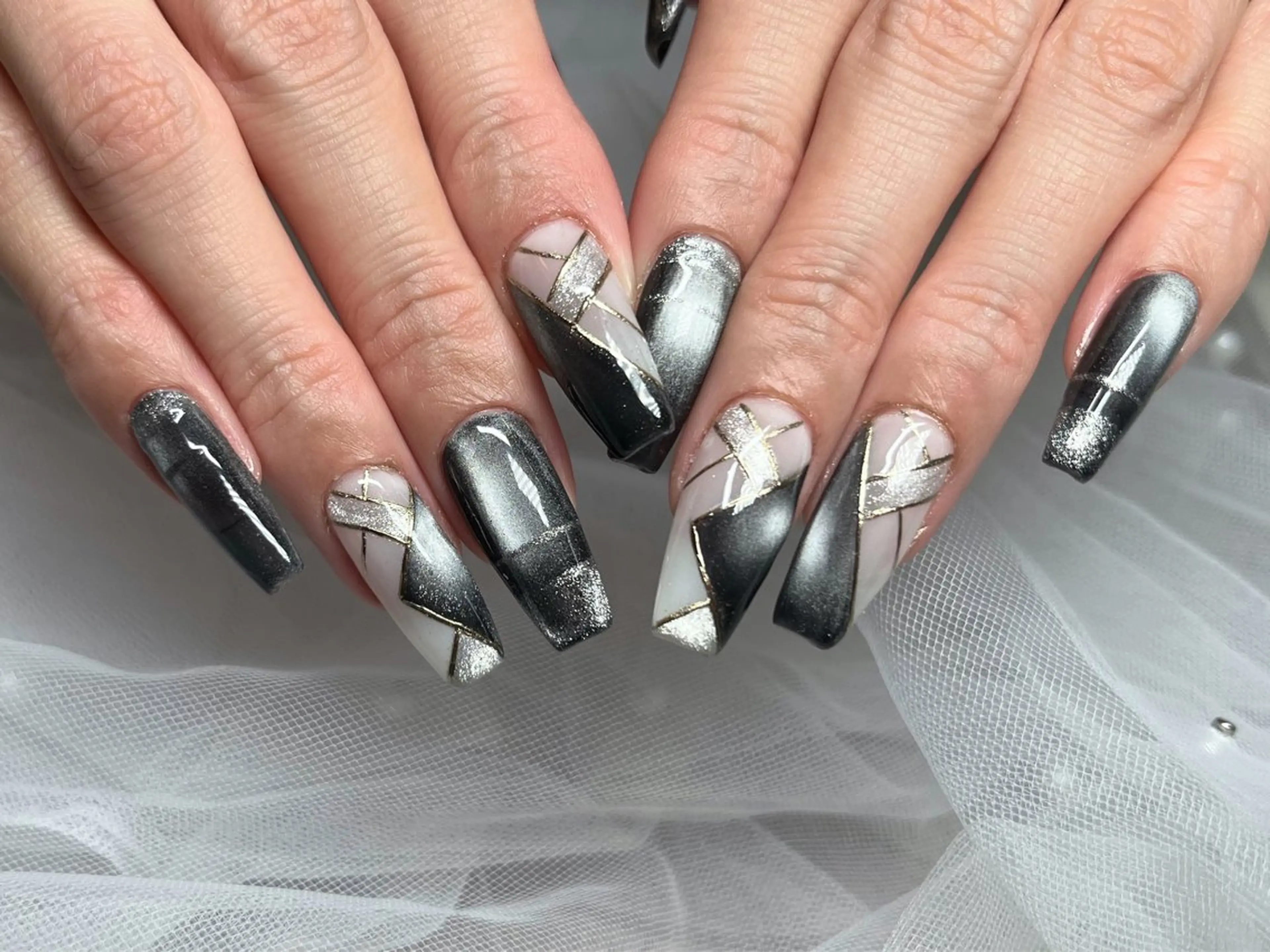 ネイル ハンドネイル 7nail所属・なんば7nail YUZUHAのネイルデザイン