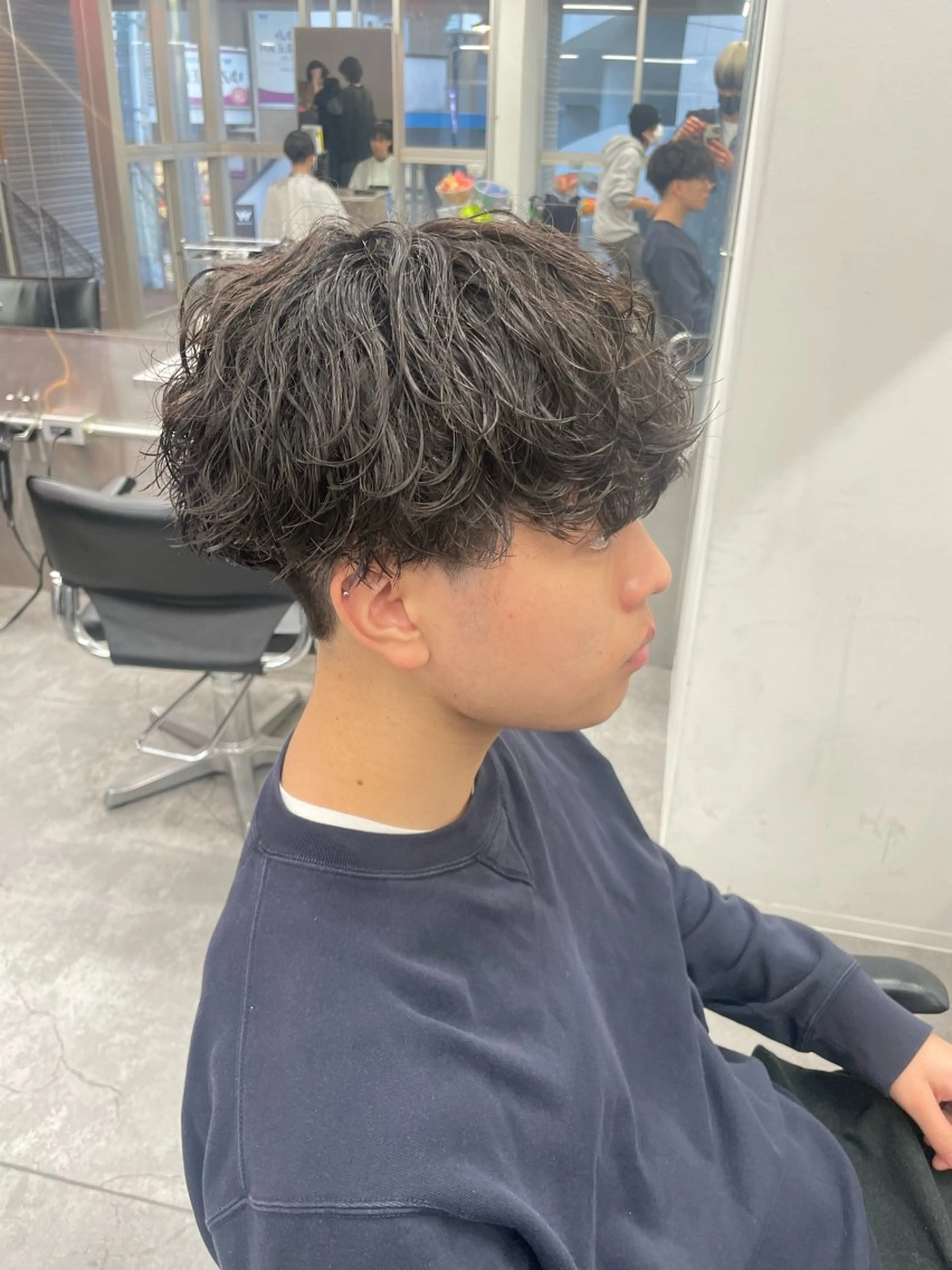 パーマ メンズ カット パーマ 町田エリアＮｏ．１/ パーマ特化/太田京希のヘアスタイル