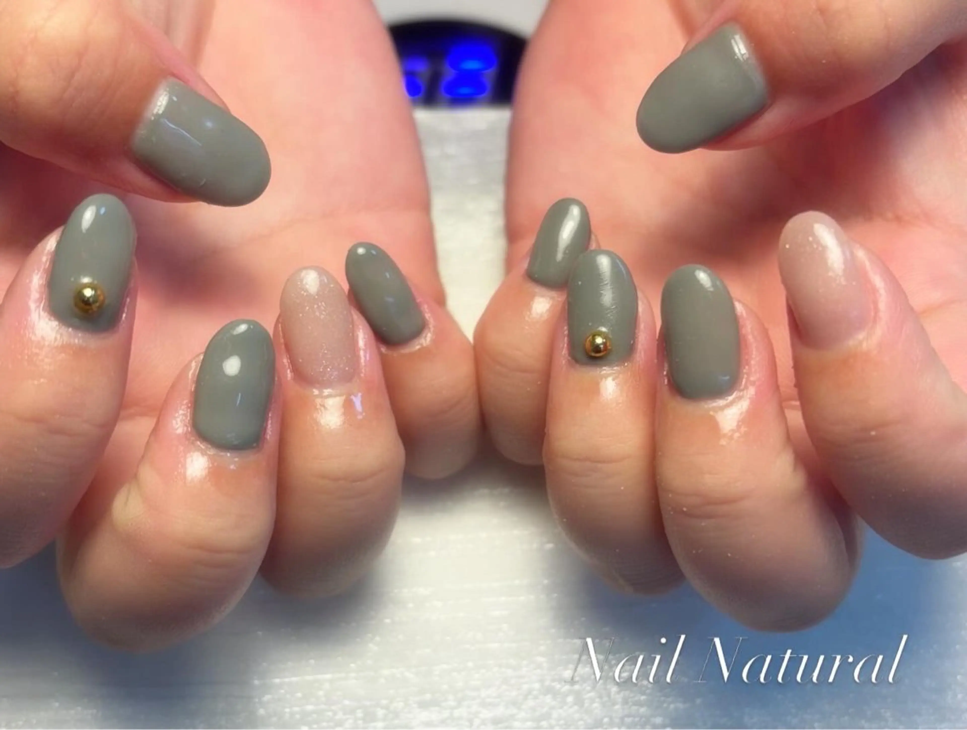ネイル 持ち込み 春ネイル ハンドネイル Nail salon Natulalのネイルデザイン