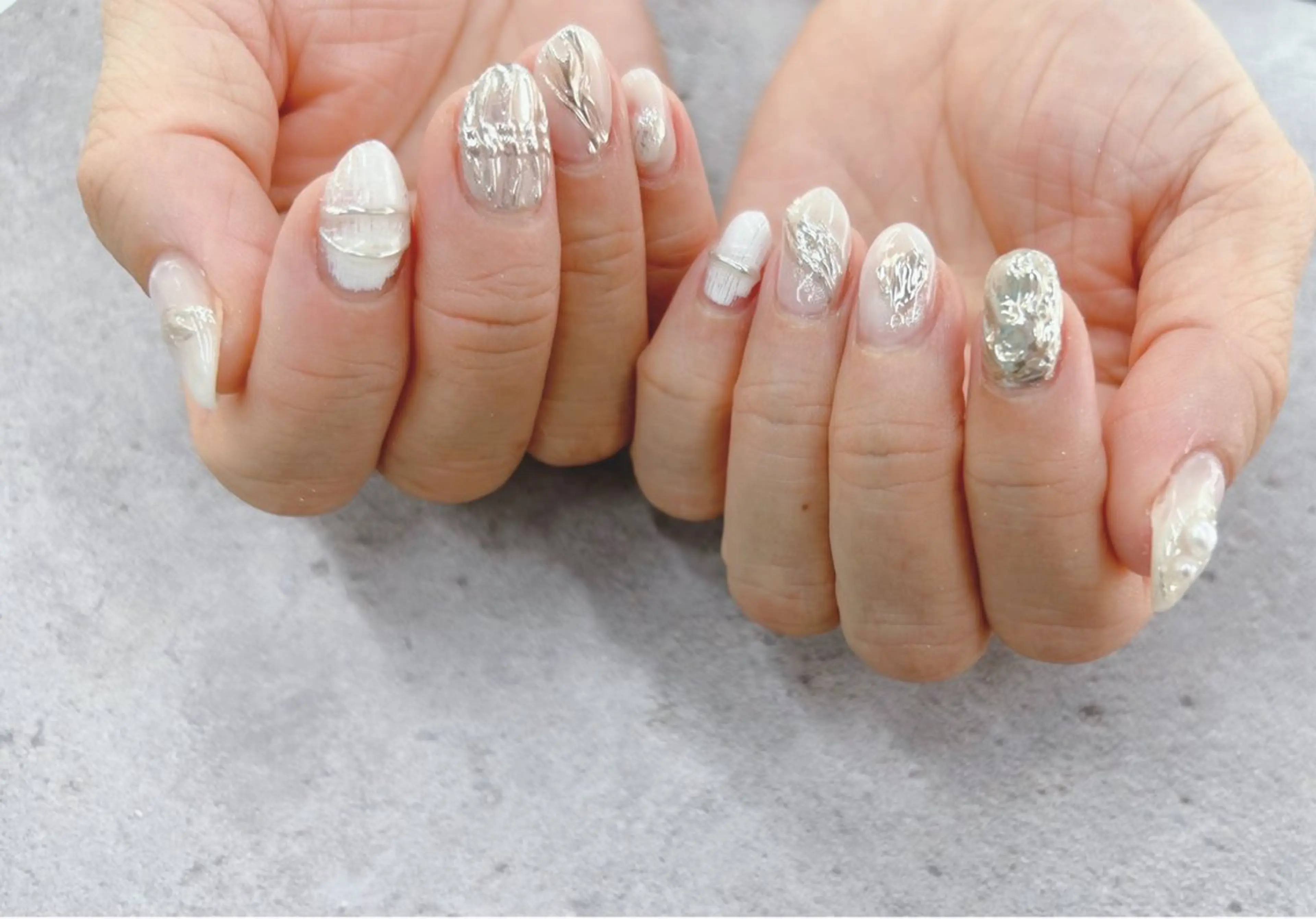 ネイル ニュアンスネイル ハンドネイル Nail Salon agré所属・agré ネイルサロン　アグレのネイルデザイン