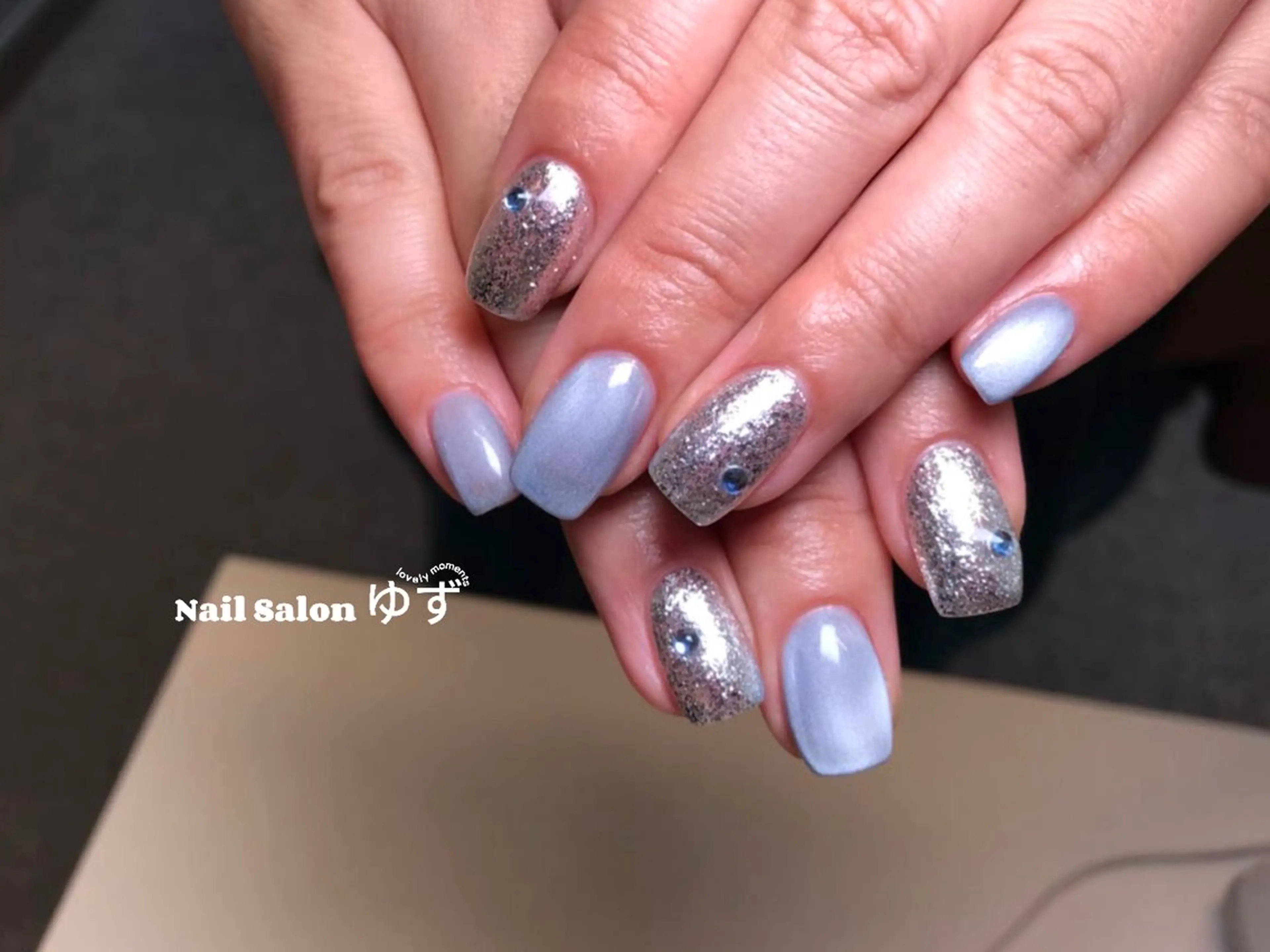 ネイル カジュアル チークネイル フレンチネイル ジェルネイル ガーリー ネイルサロン ゆずのネイルデザイン