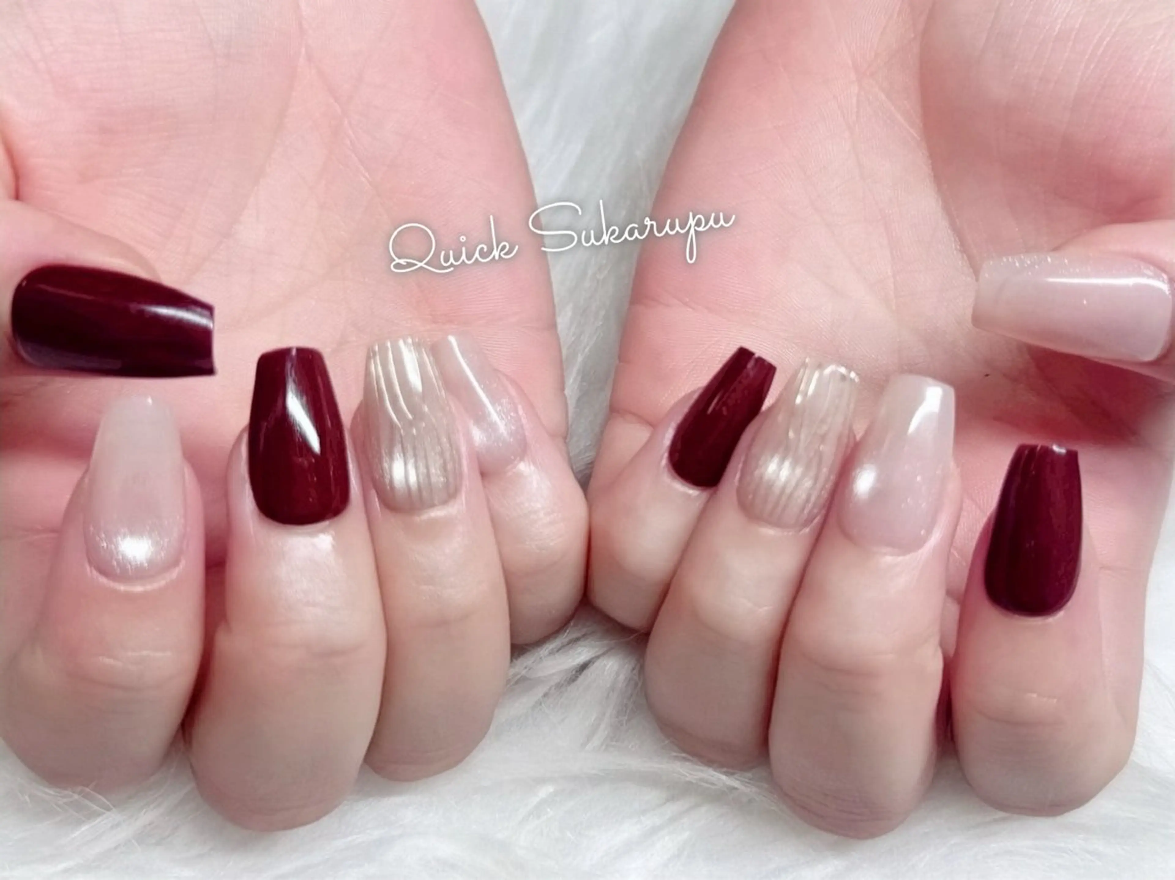 ネイル ハンドネイル Quick Sukarupu新宿のネイルデザイン