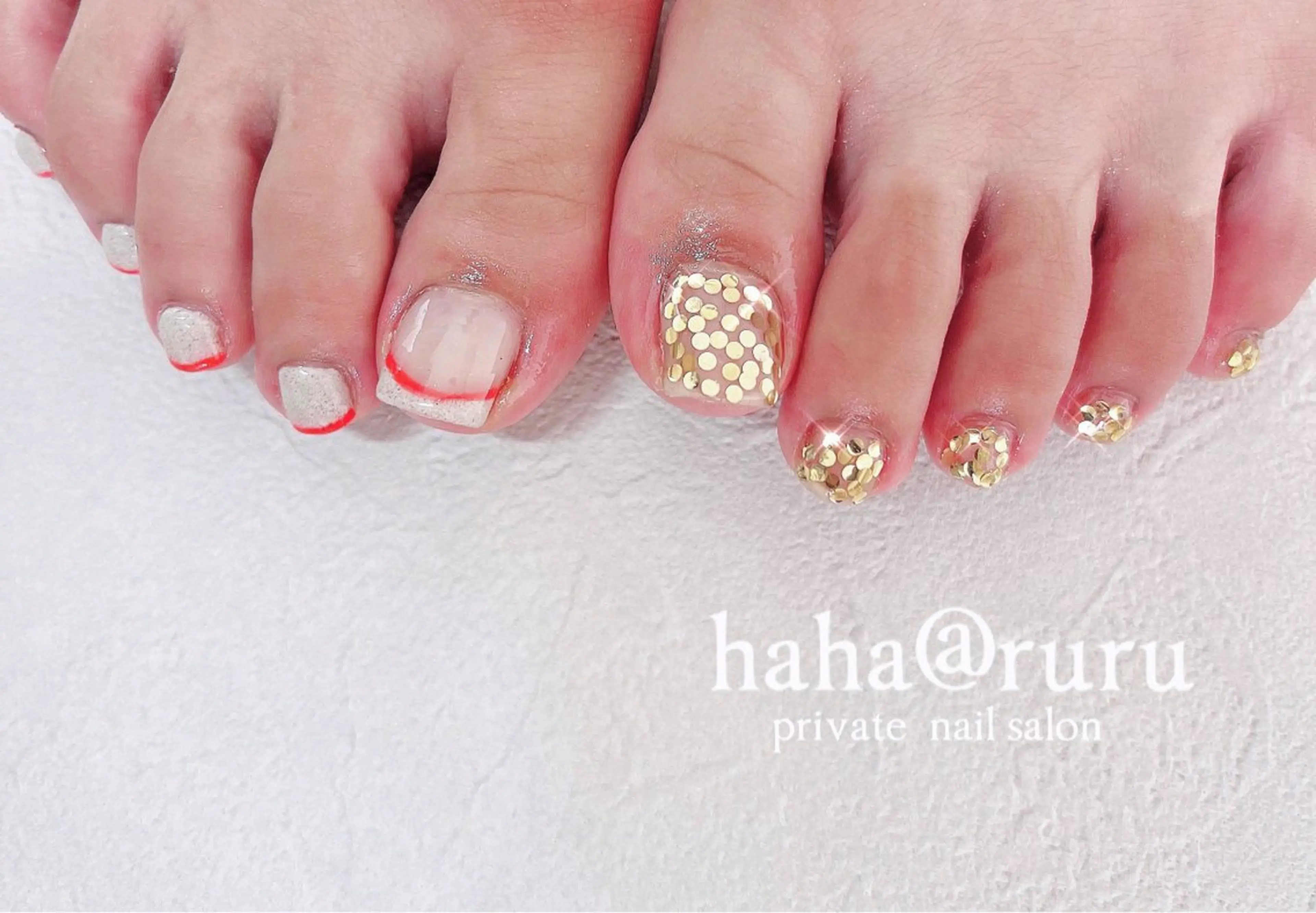 ネイル haha@ ruruのネイルデザイン