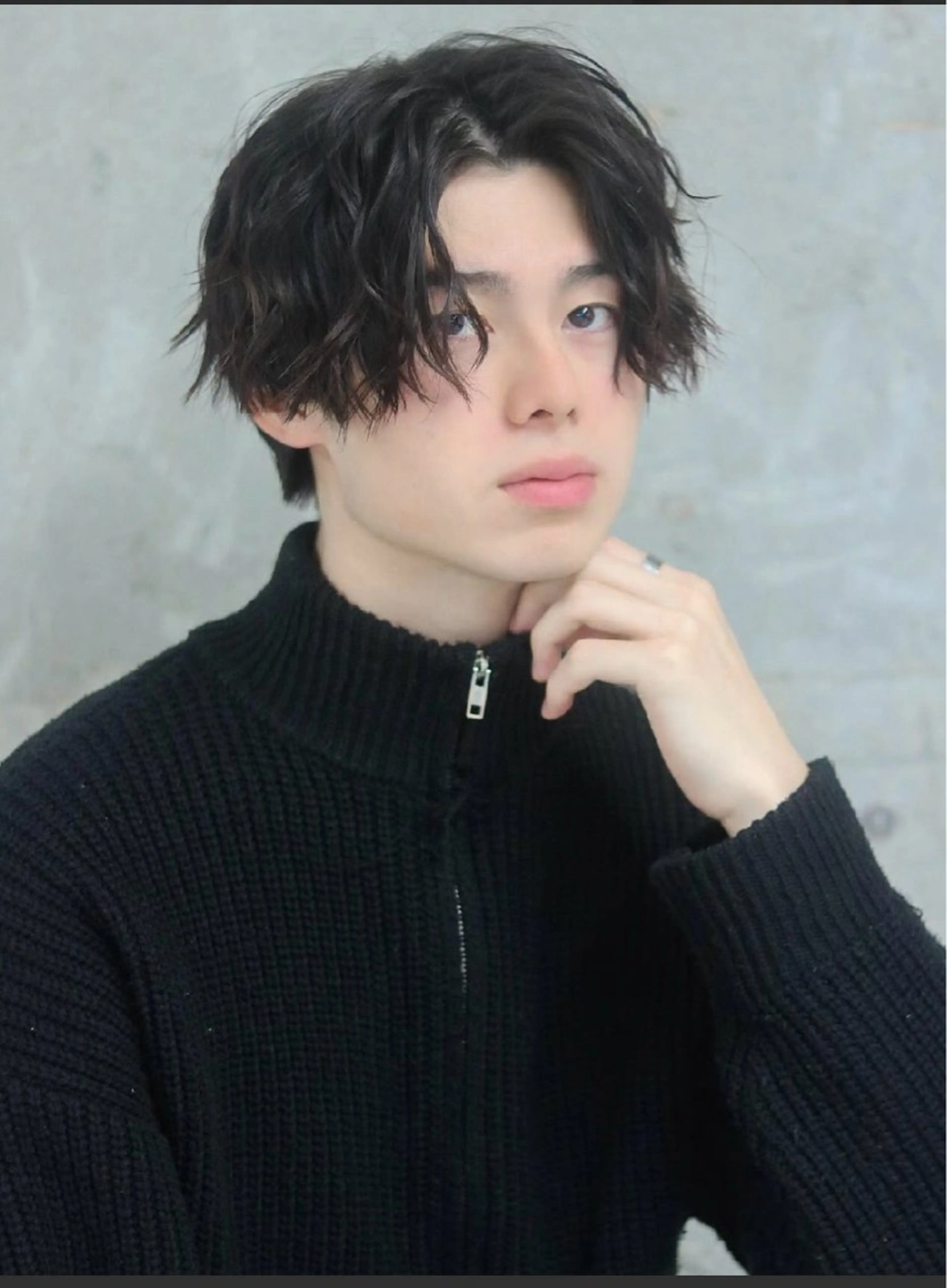 ミディアム メンズ 青柳辰哉/メンズ 特化/モデル募集中のヘアスタイル