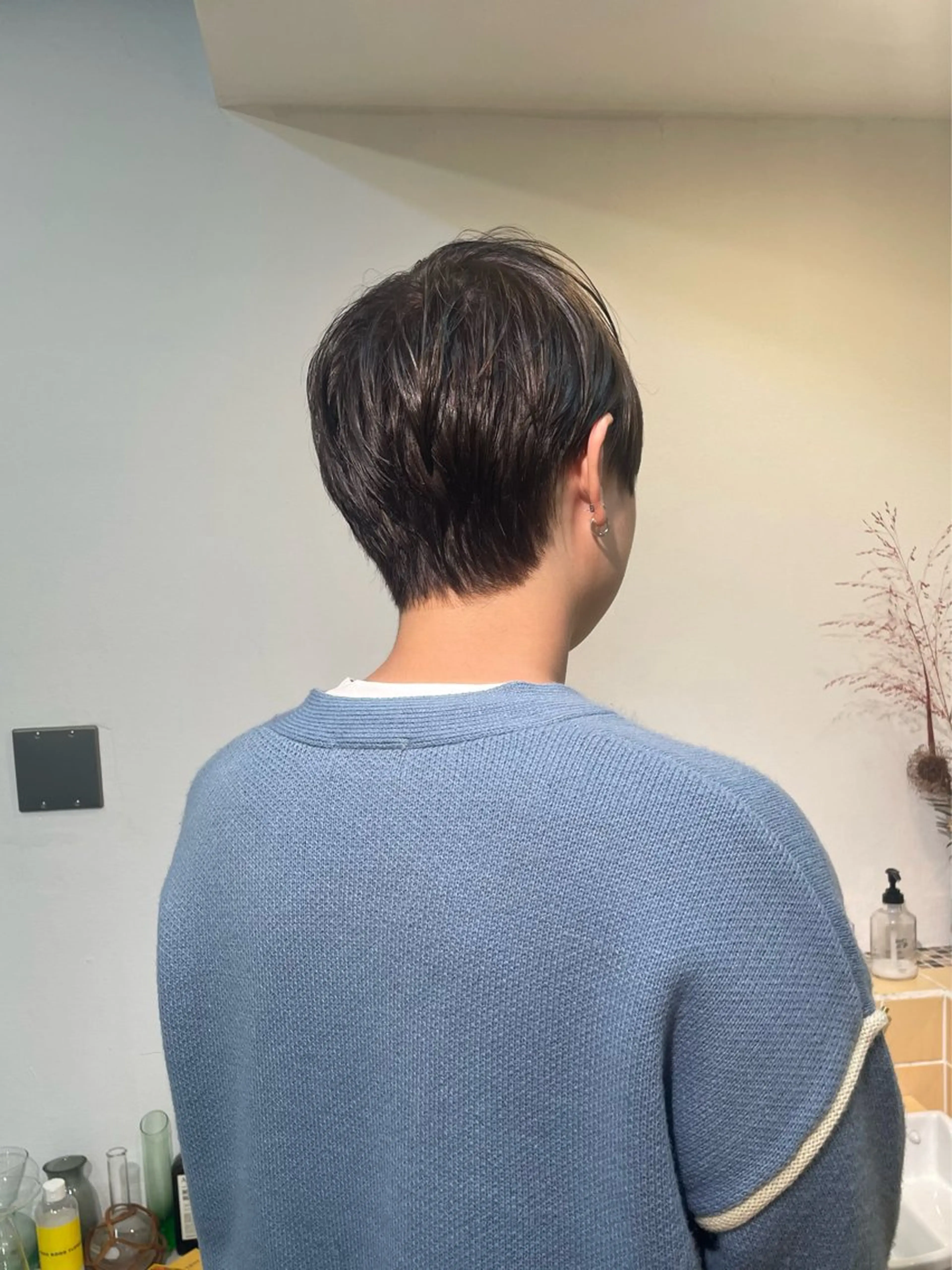 カラー メンズ グレージュ カット ヘアカラー トリートメント Seeknext // Rukaのヘアスタイル