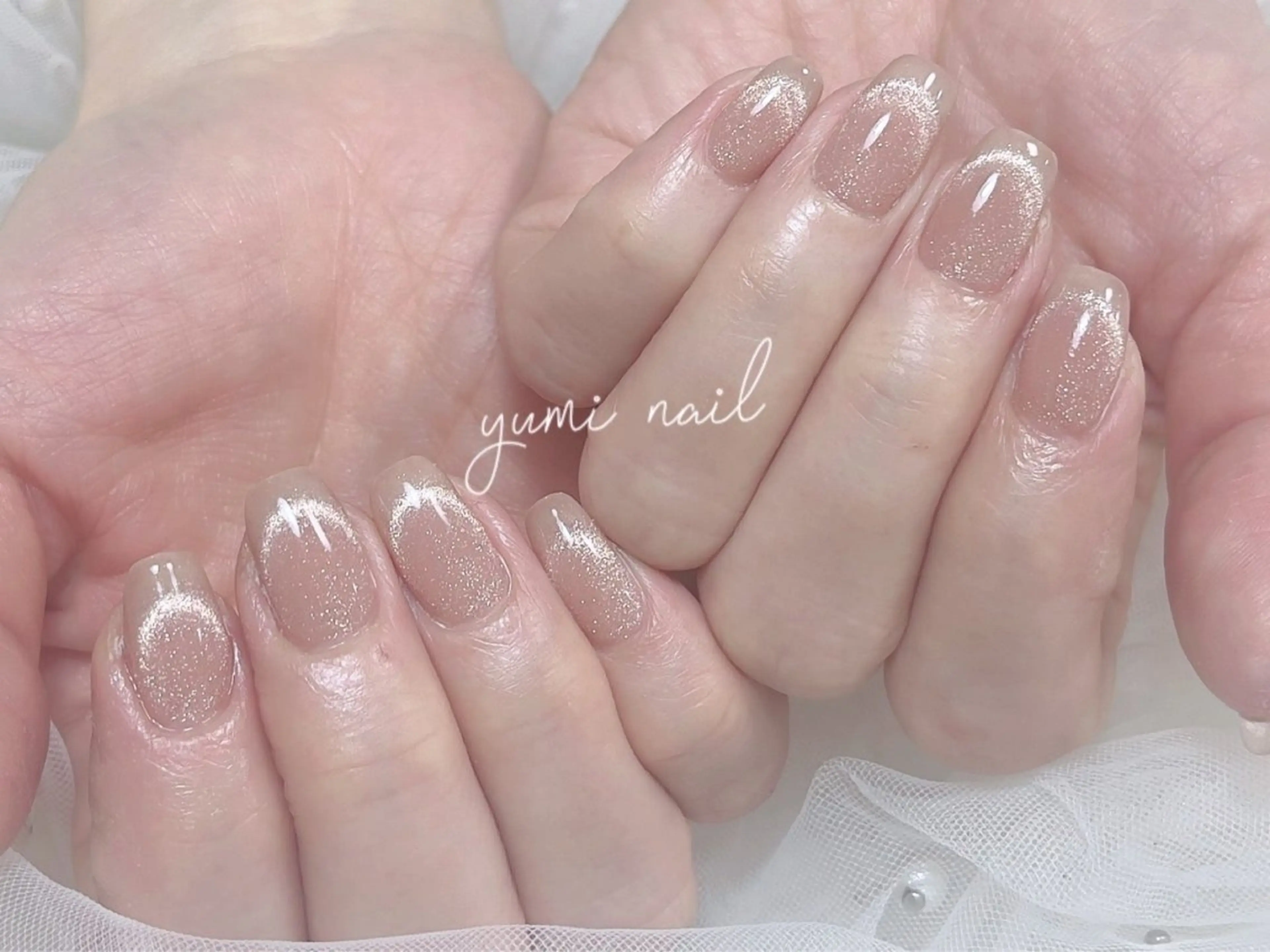 ネイル 𝐲𝐮𝐦𝐢🎀 長さ出しデザイン専門のネイルデザイン