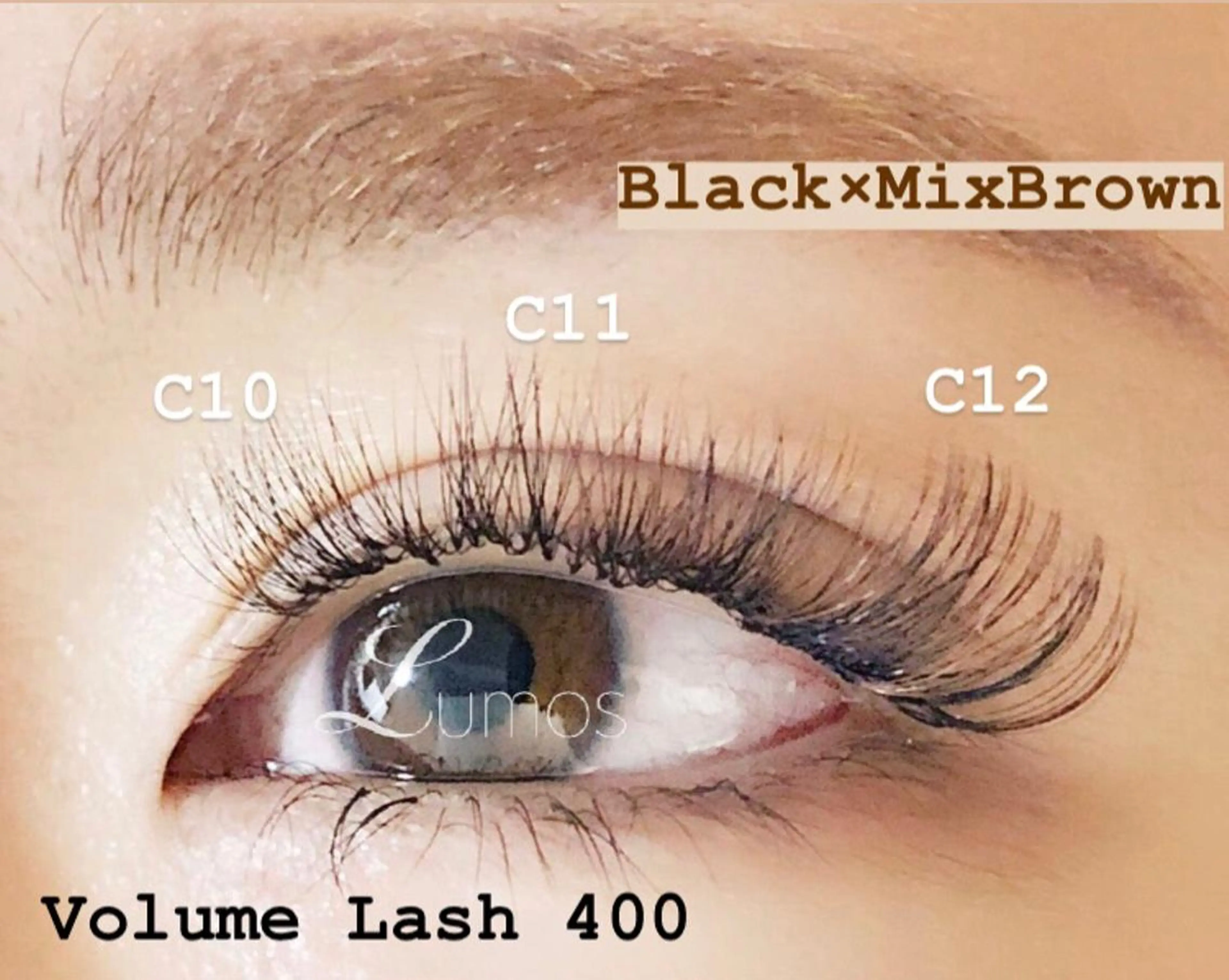 マツエク・マツパ ボリュームラッシュ マツエク Lumos nail&eyelash所属・Lumos Ayakaのマツエク・マツパデザイン