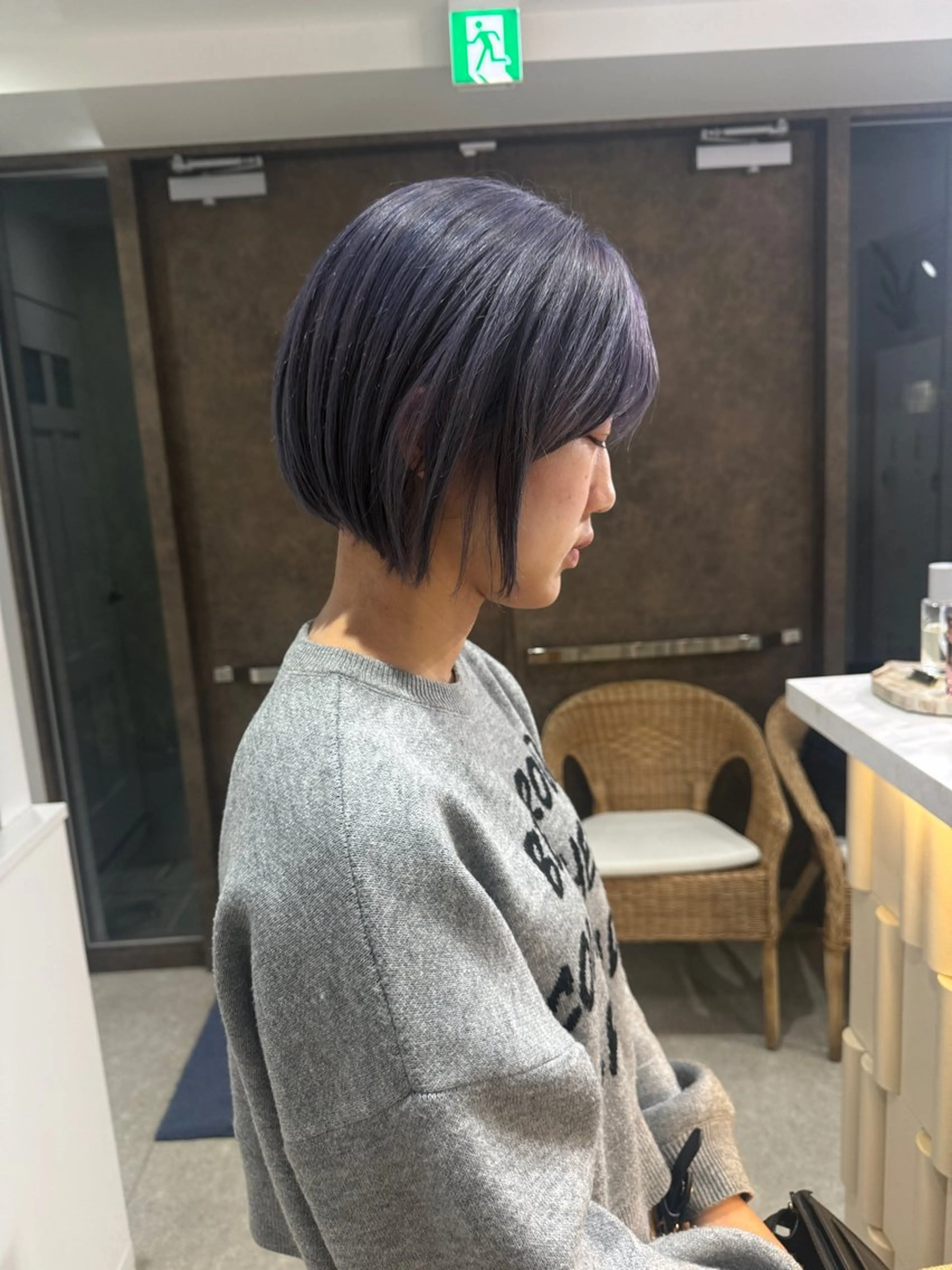 ショート ヘアカラー ボブ/ハイトーン🪽 堀内志茉🍀のヘアスタイル