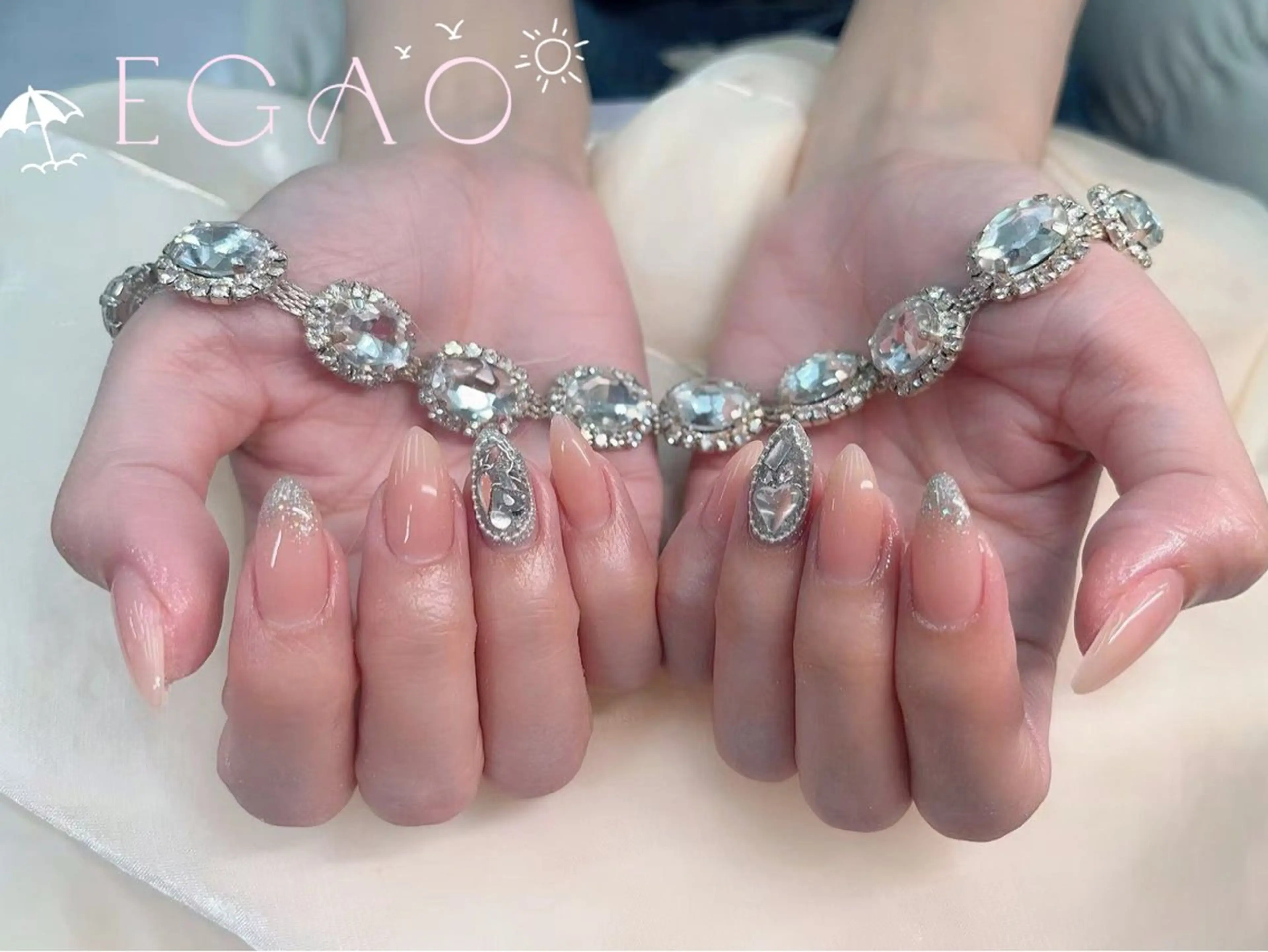 ネイル ジェルネイル パラジェル ハンドネイル Egao Nail Salonのネイルデザイン