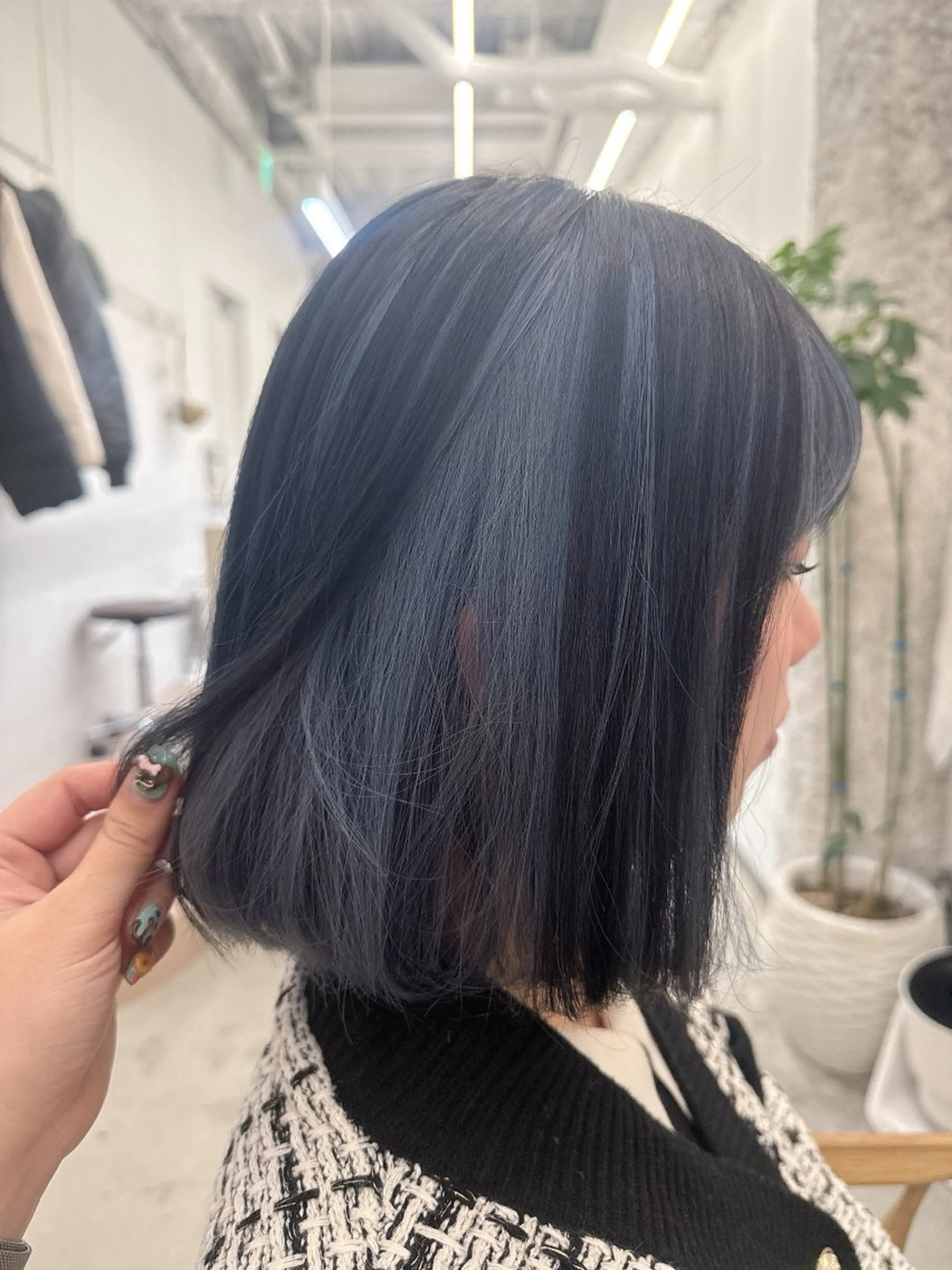 ミディアム カラー カット ヘアカラー トリートメント 🌷花屋併設🌷 西松さらのマツエク・マツパデザイン