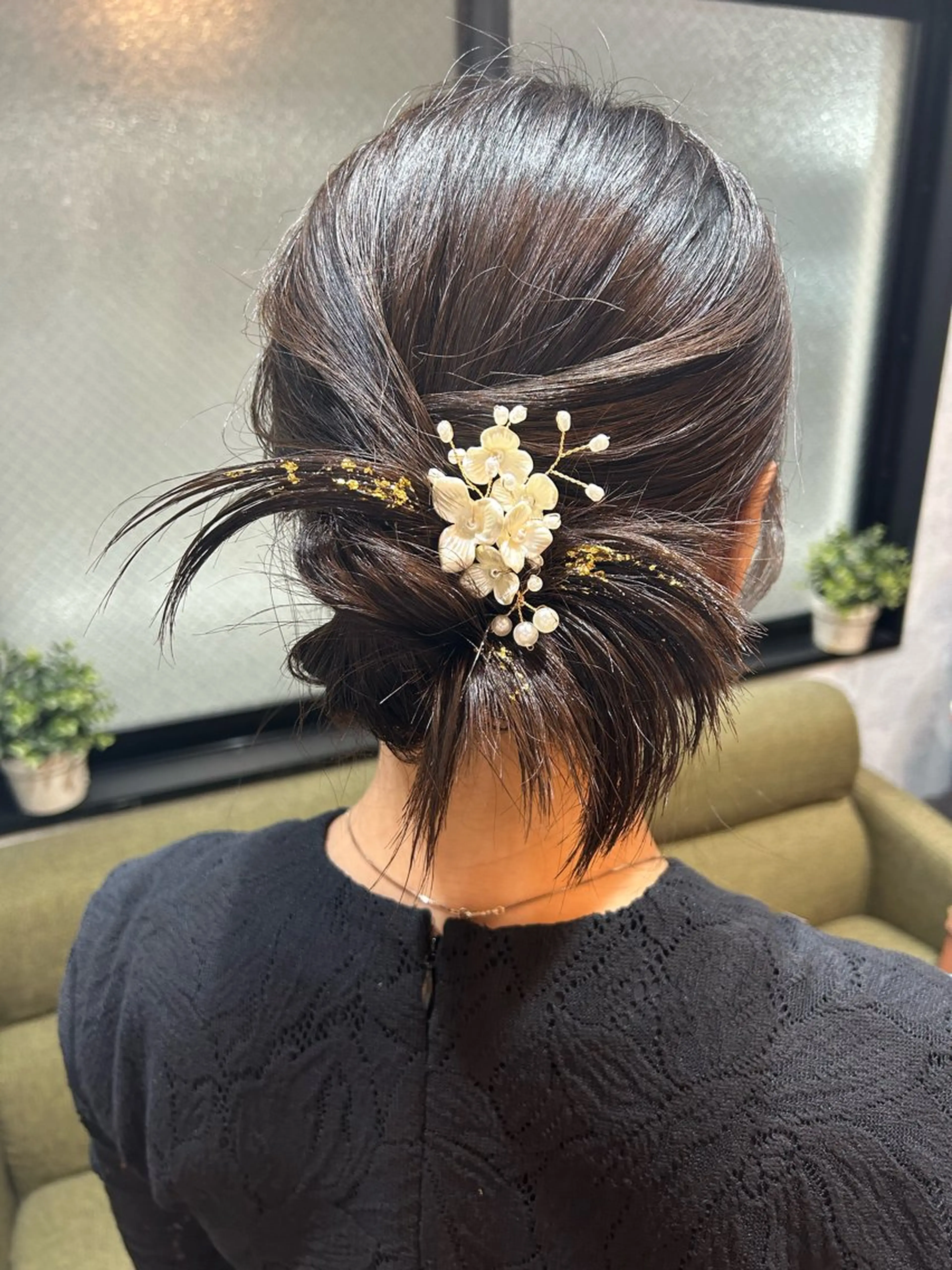 ミディアム ヘアアレンジ ヘアセット SHANTi 飯塚 ヘアセット/髪質改善のヘアスタイル