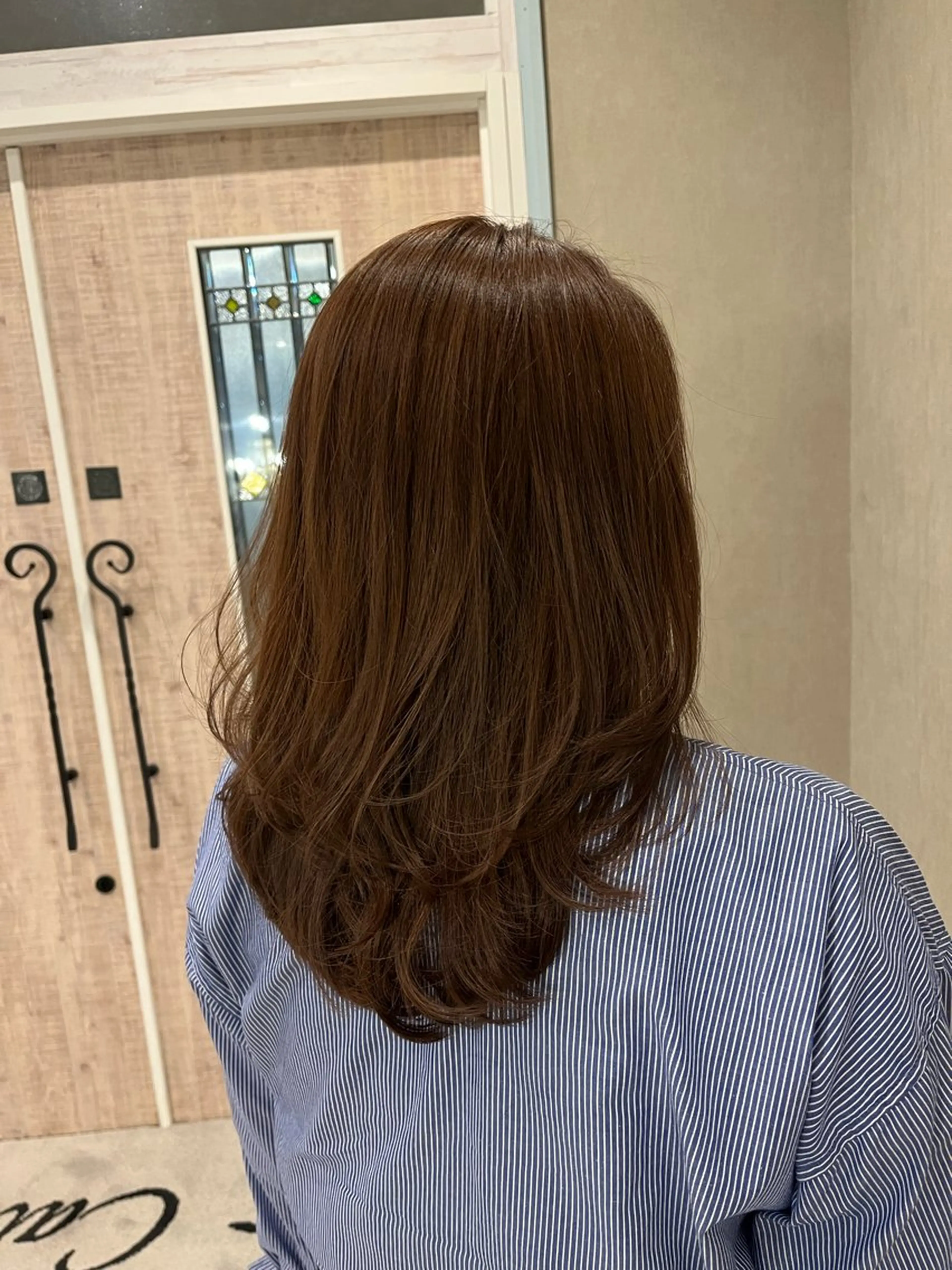 セミロング Calbari 中田 莉紗/奥州市水沢のヘアスタイル