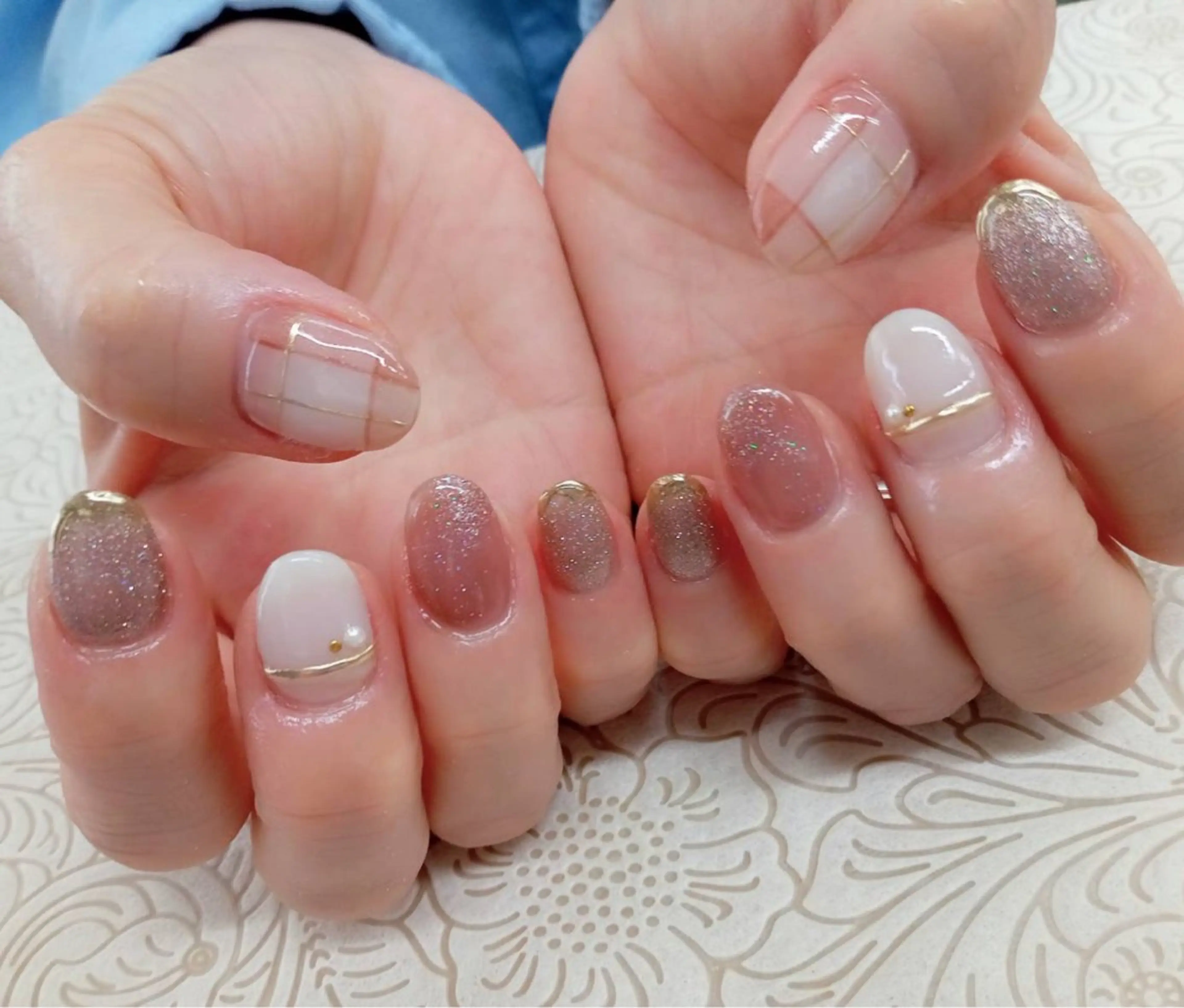 ネイル フラワーネイル precious nail room所属・precious nail  roomのネイルデザイン