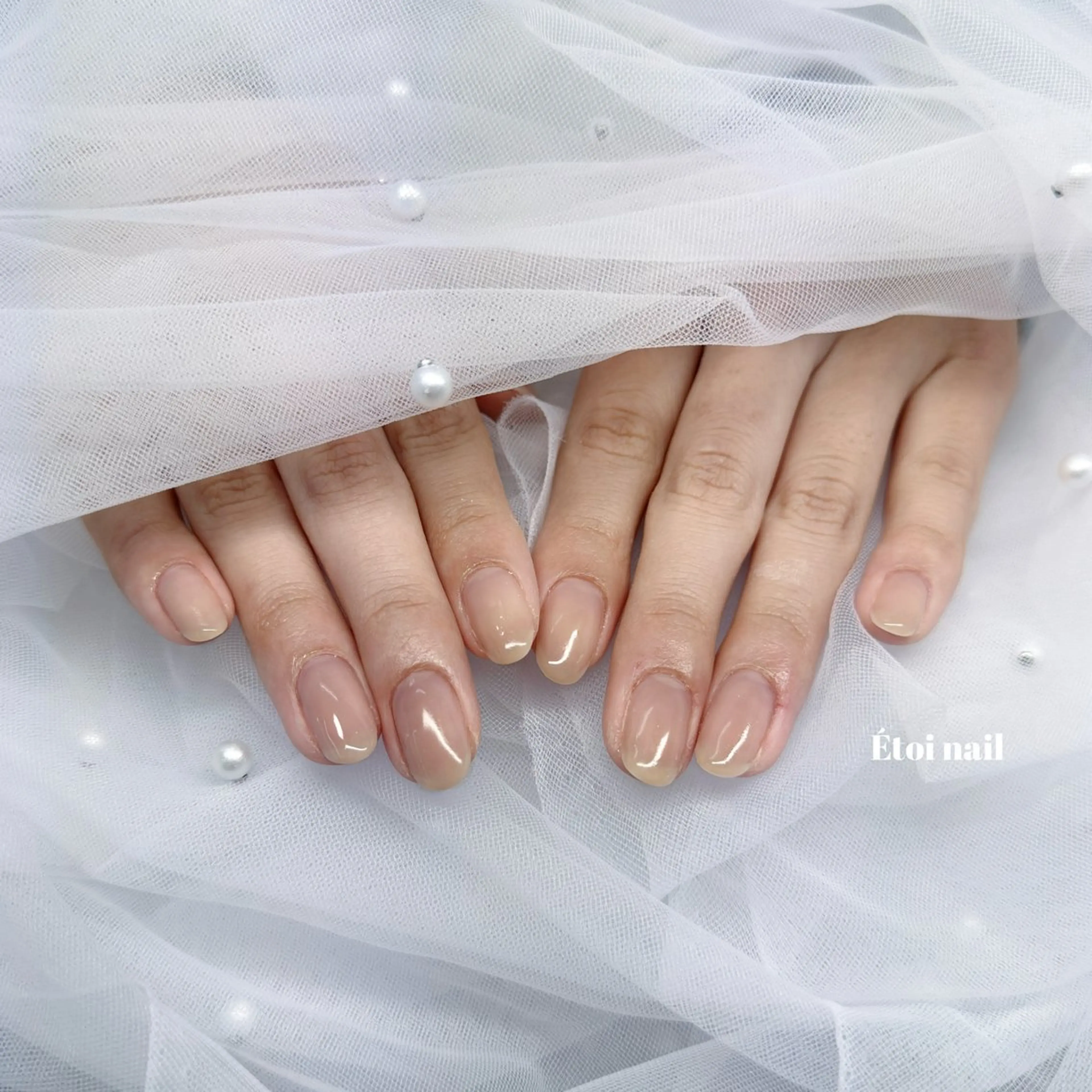 ネイル ワンカラーネイル ハンドネイル Étoi Nail はるのネイルデザイン