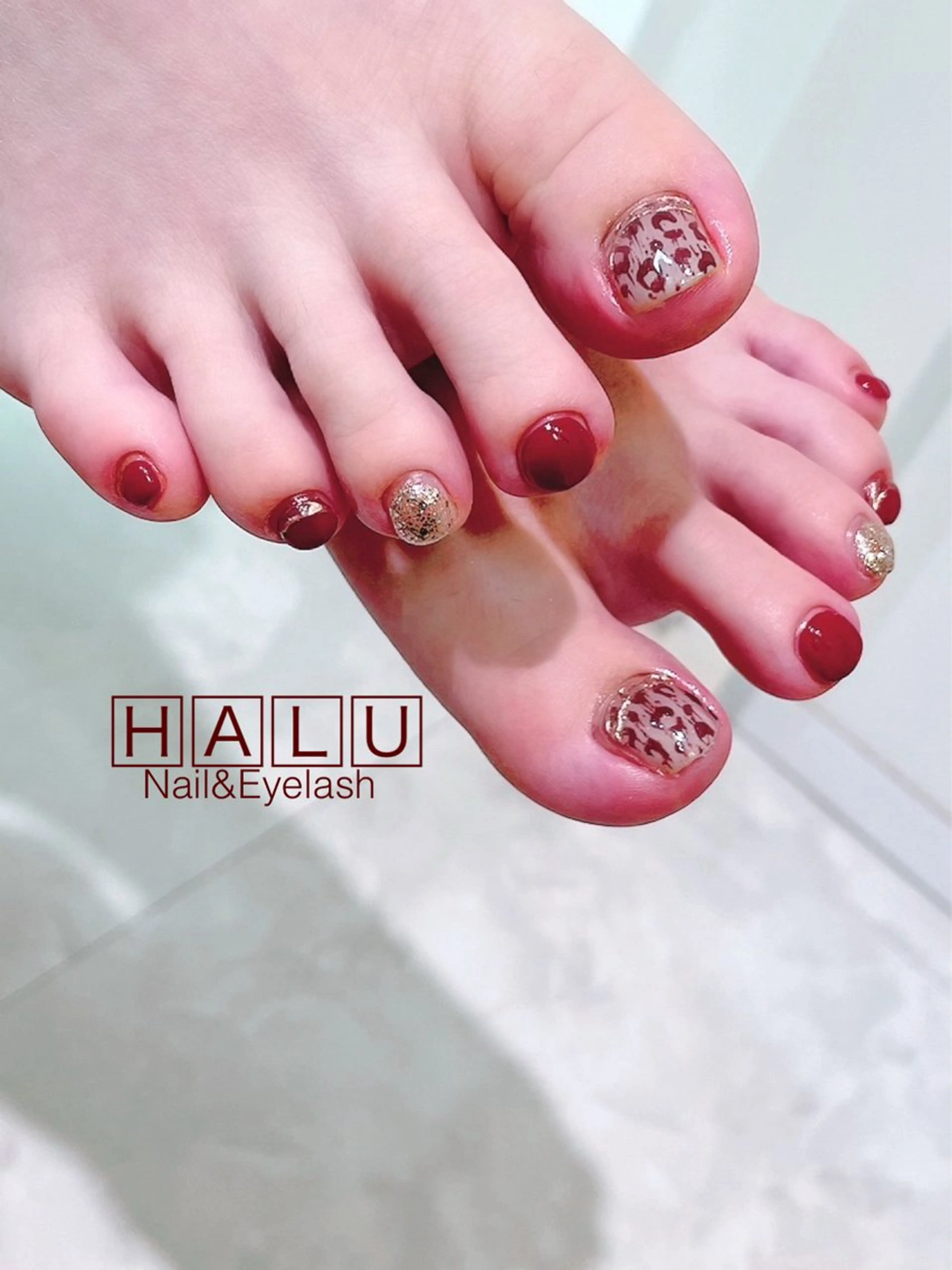 ネイル ハンドネイル フットネイル HALU ハルのネイルデザイン