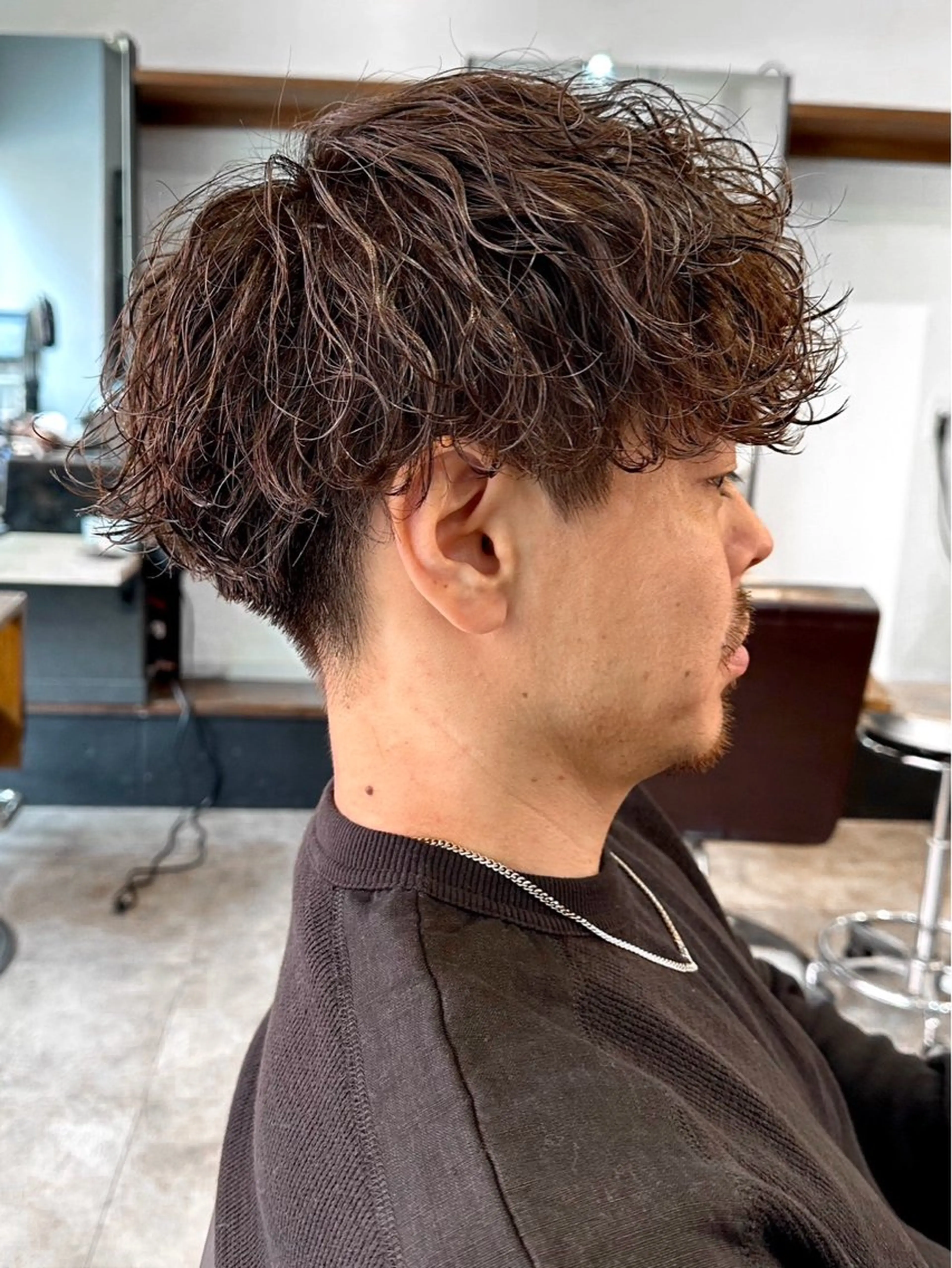 カラー メンズ ヘアカラー IRIE HAIR DESIGN所属・ホンマハルヤ/ パーマ・カラー💈のヘアスタイル