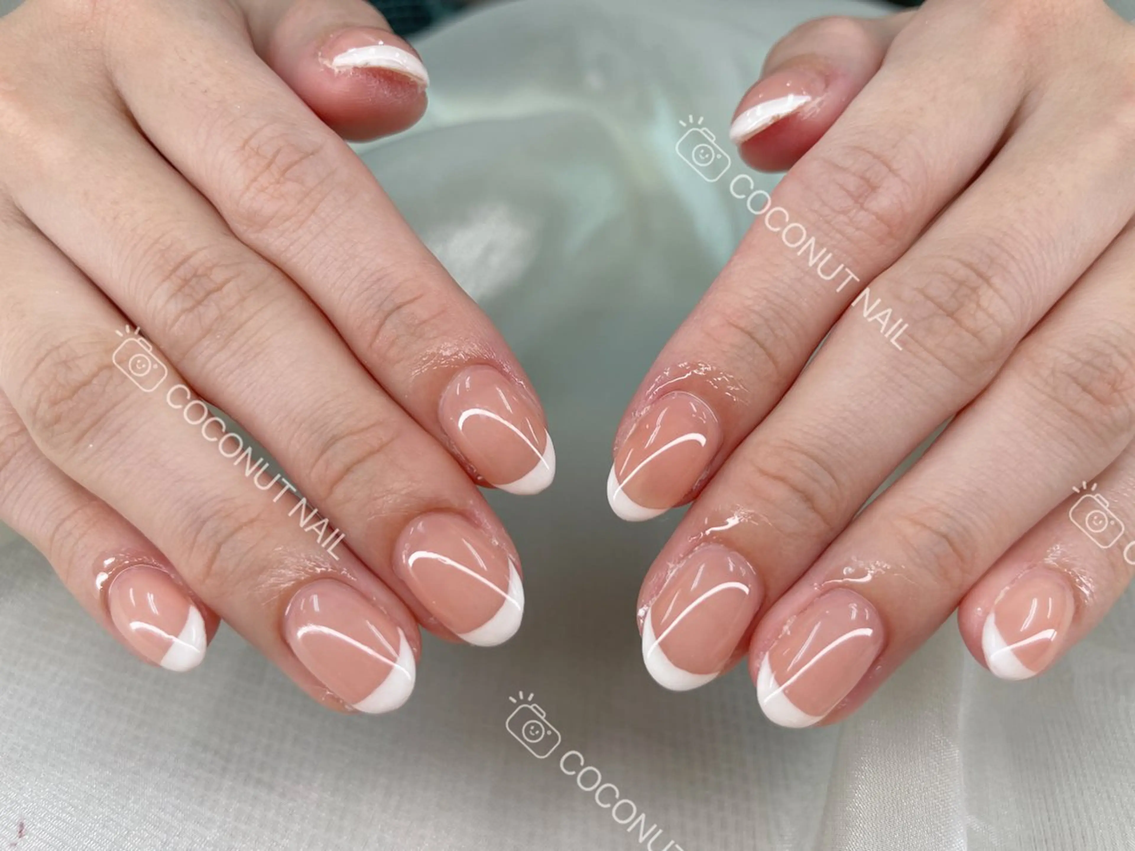ネイル ハンドネイル 神田 ココナッツのネイルデザイン