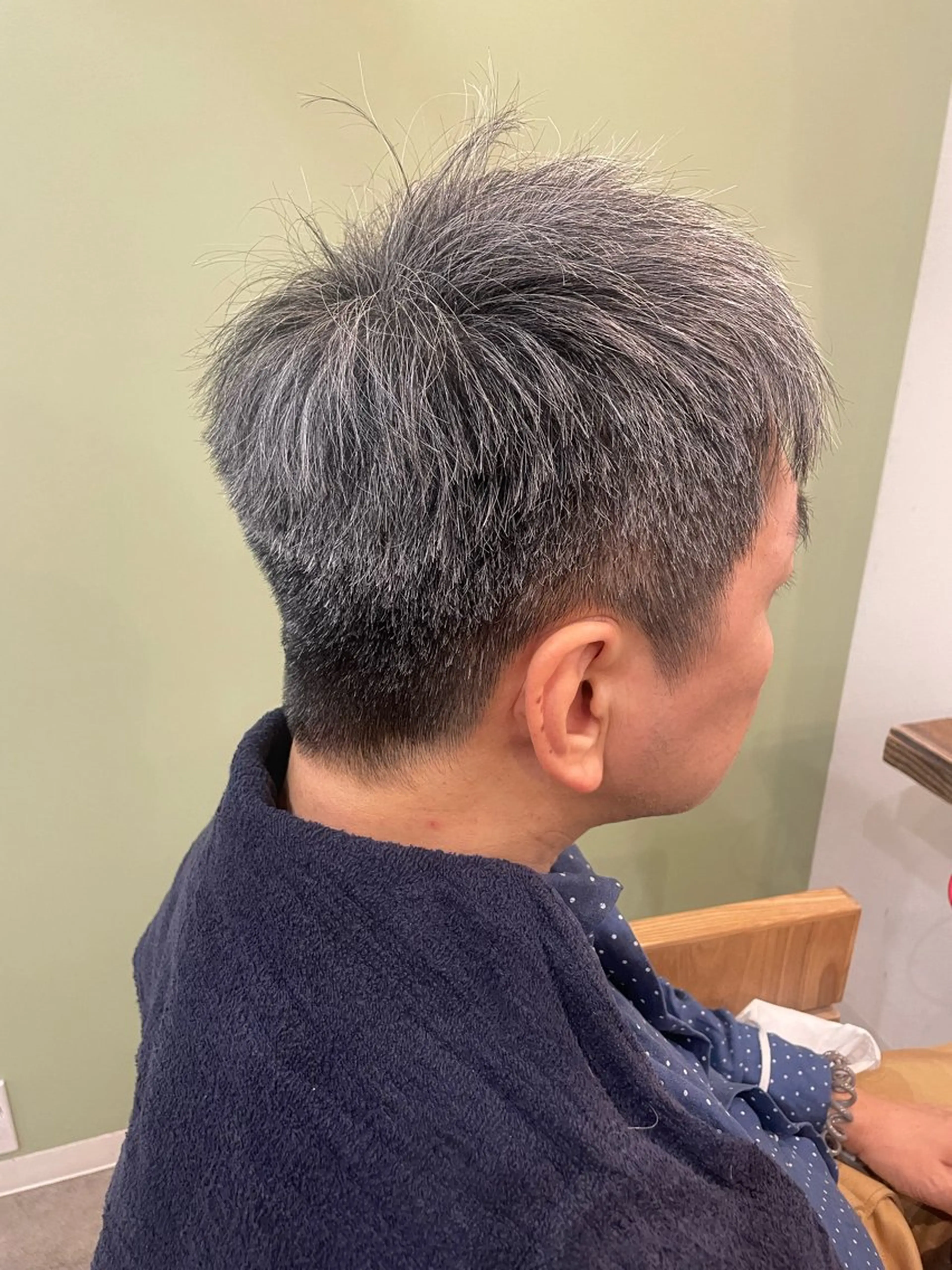 ショート メンズ 池袋/艶カラー✖️ ☘️DEMURAのヘアスタイル