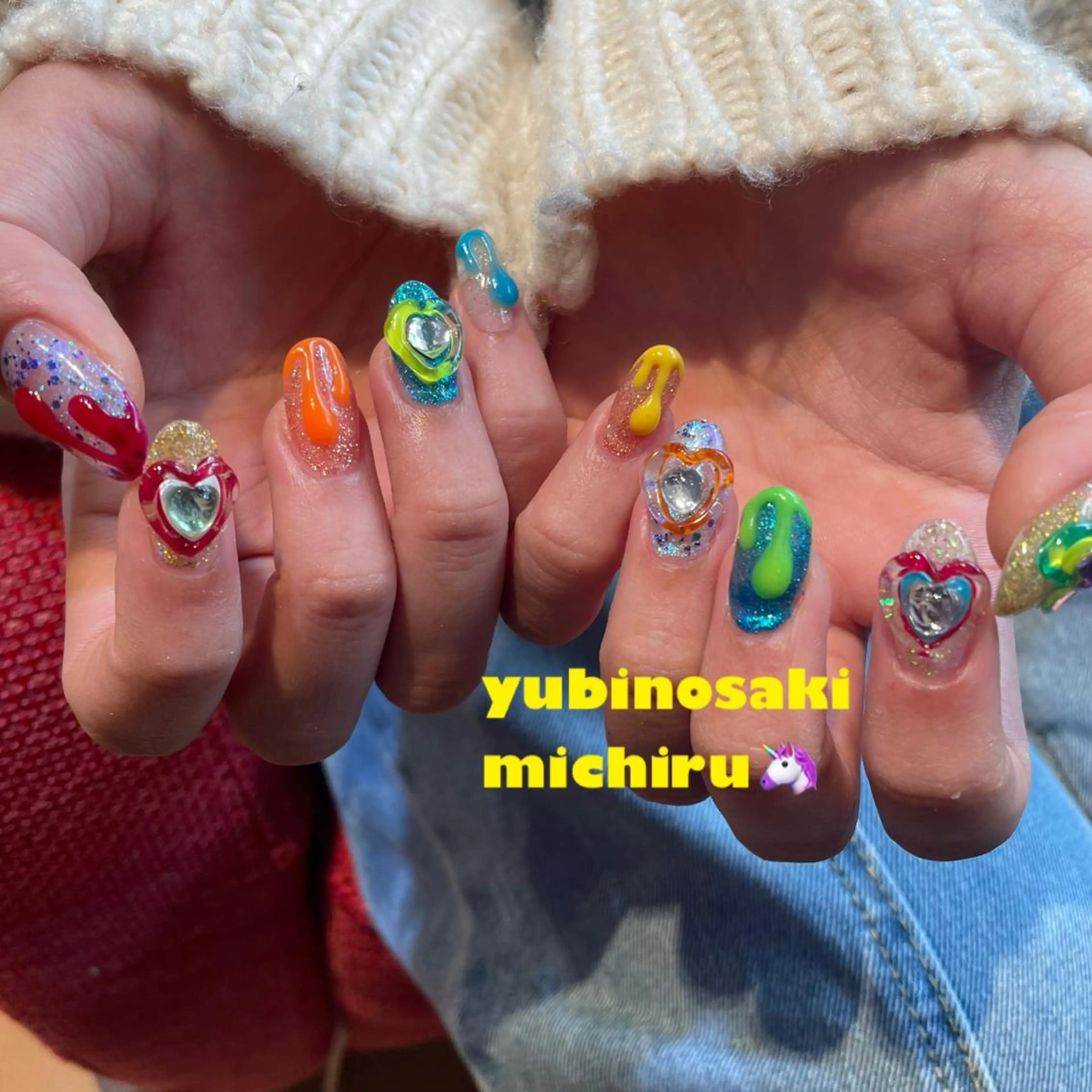 ネイル ハンドネイル フットネイル つめノ さきのネイルデザイン