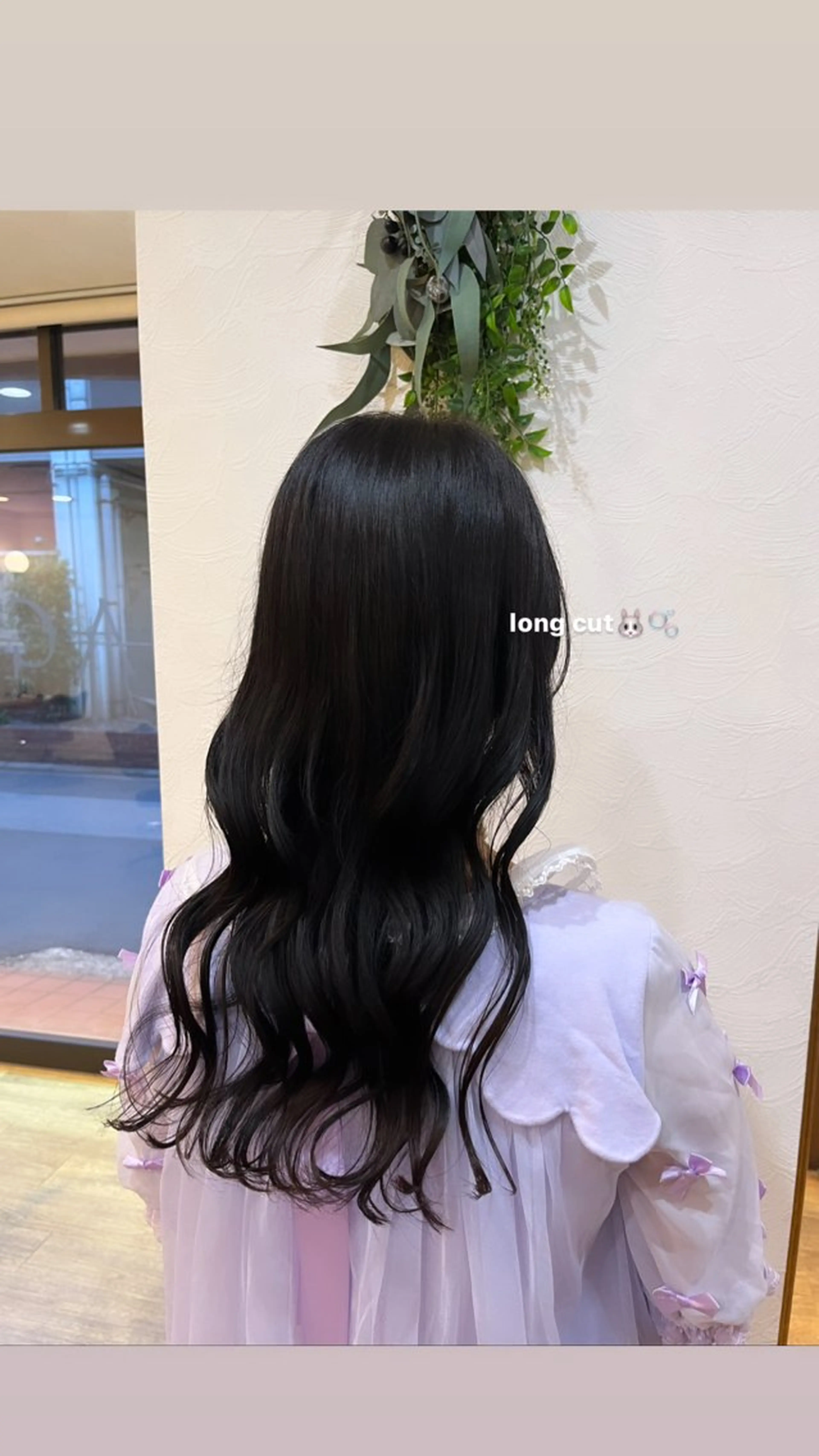 ロング 顔周りカット/ 似合わせ/momo/のヘアスタイル