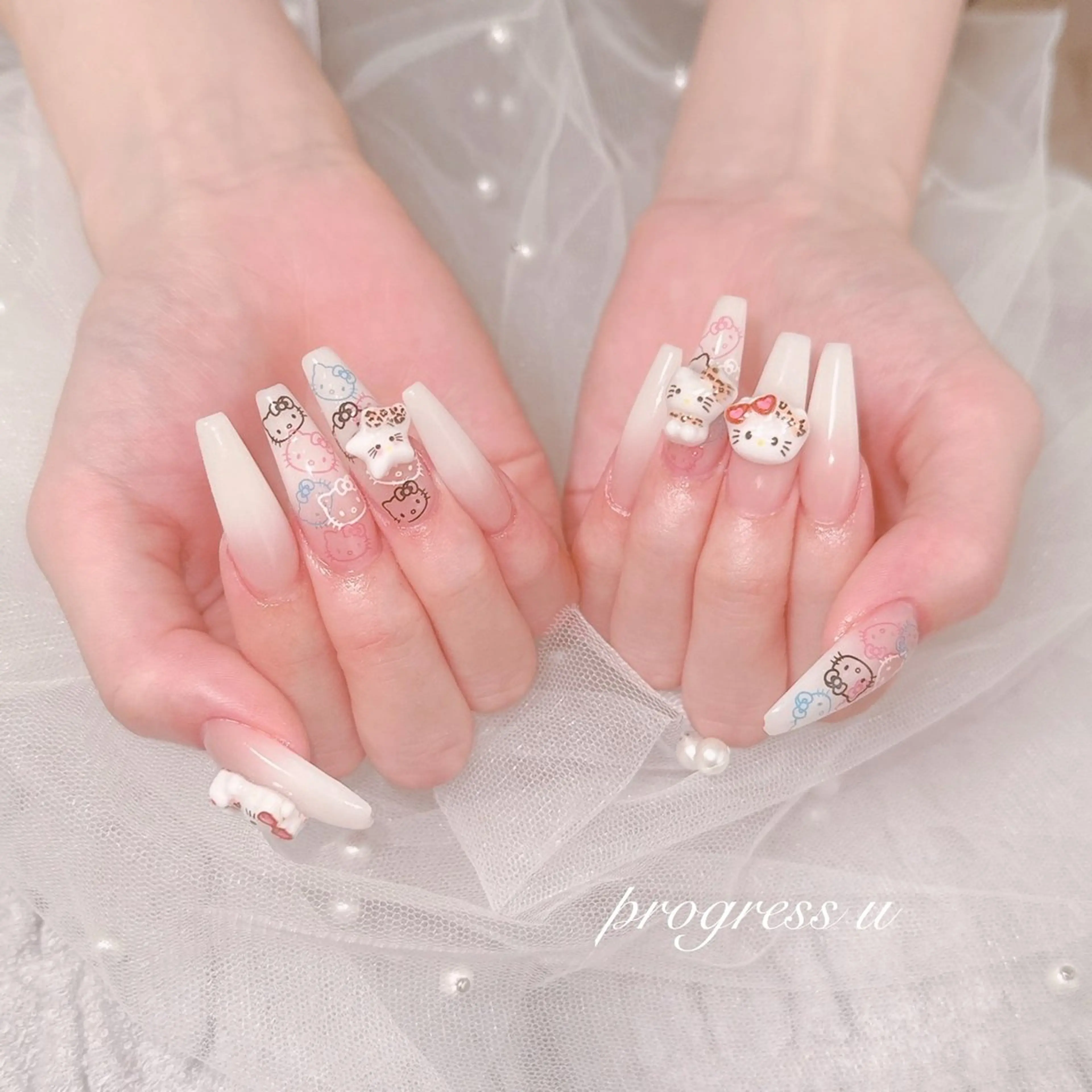 ネイル ハンドネイル progress uのネイルデザイン