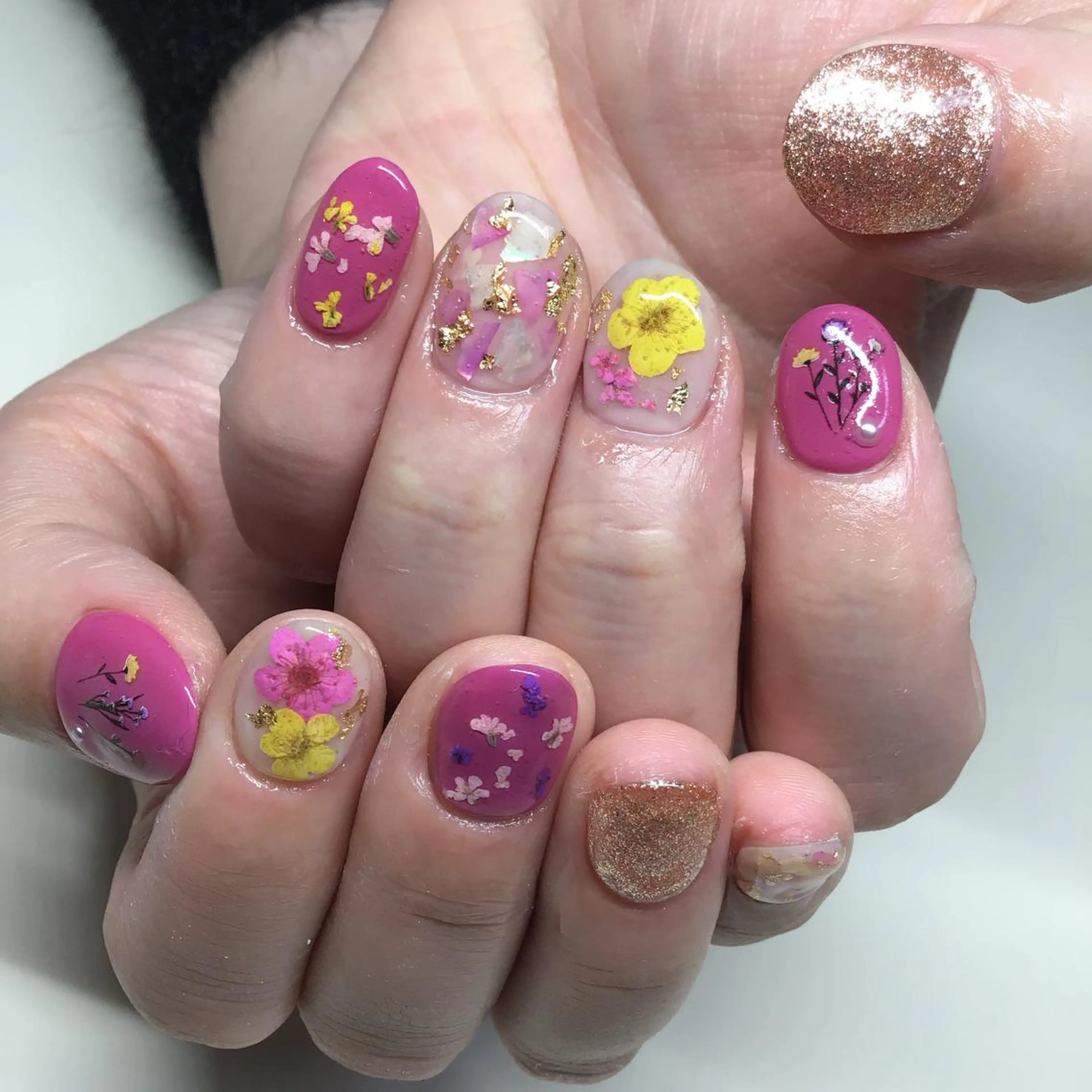 カラー ネイル 福田 加奈のネイルデザイン