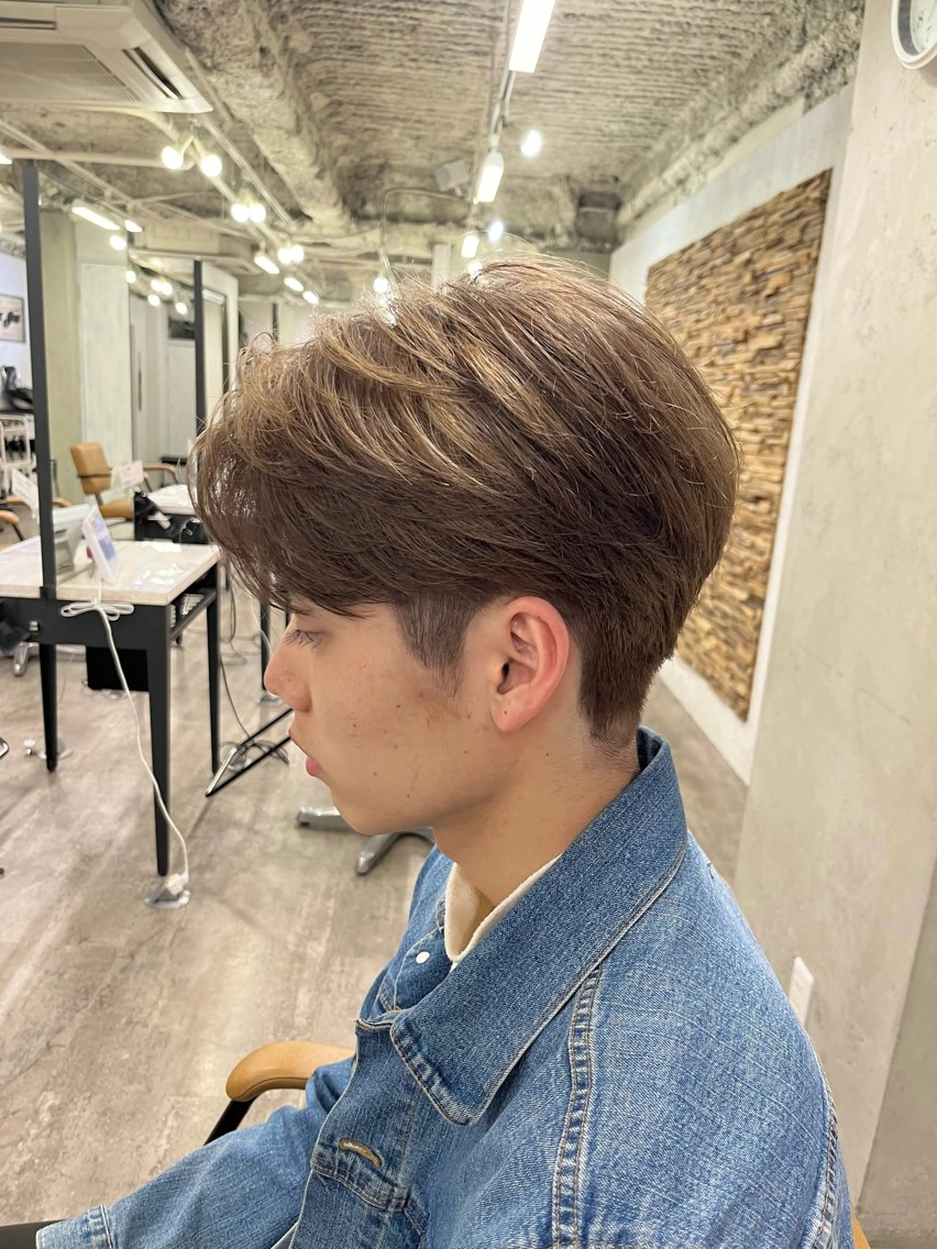 💛🦊〖期間限定✨〗メンズカット+Wカラー+フラッシュトリートメント🦊💛の写真