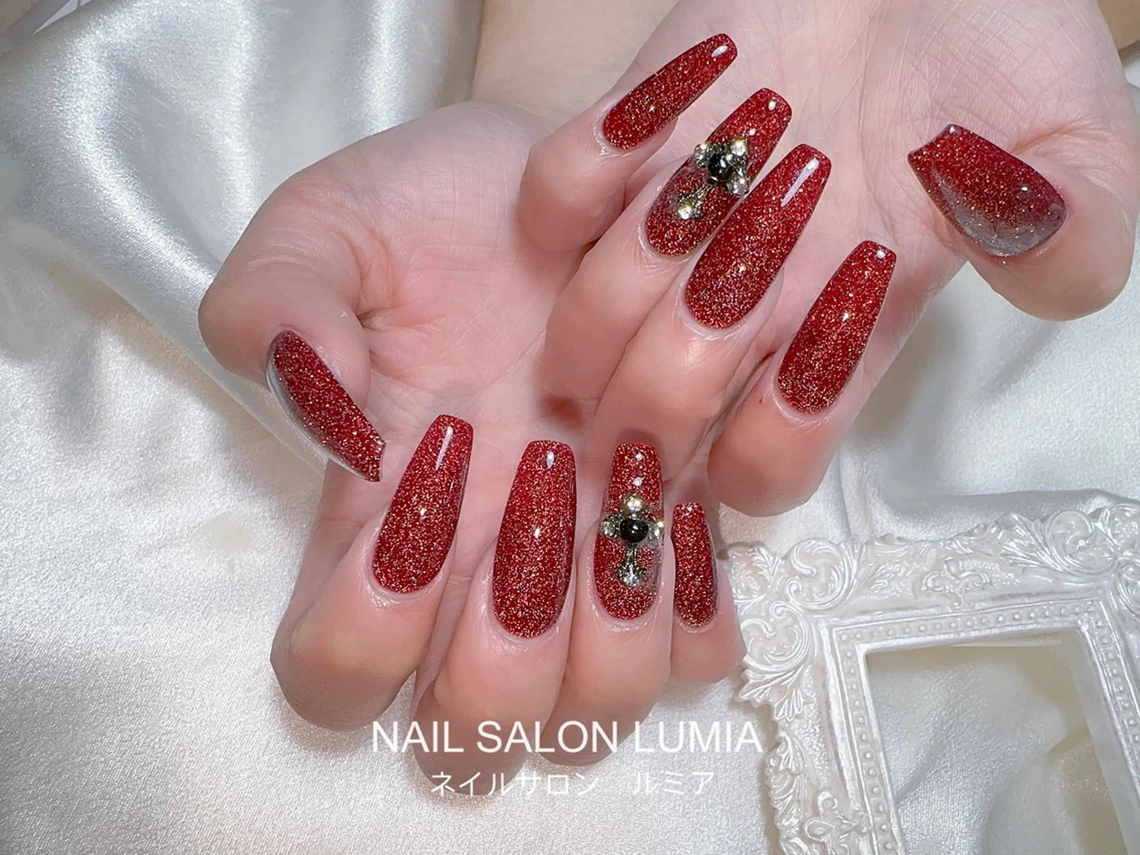 ネイル ハンドネイル ネイルサロン ルミア Lumia 店長のネイルデザイン