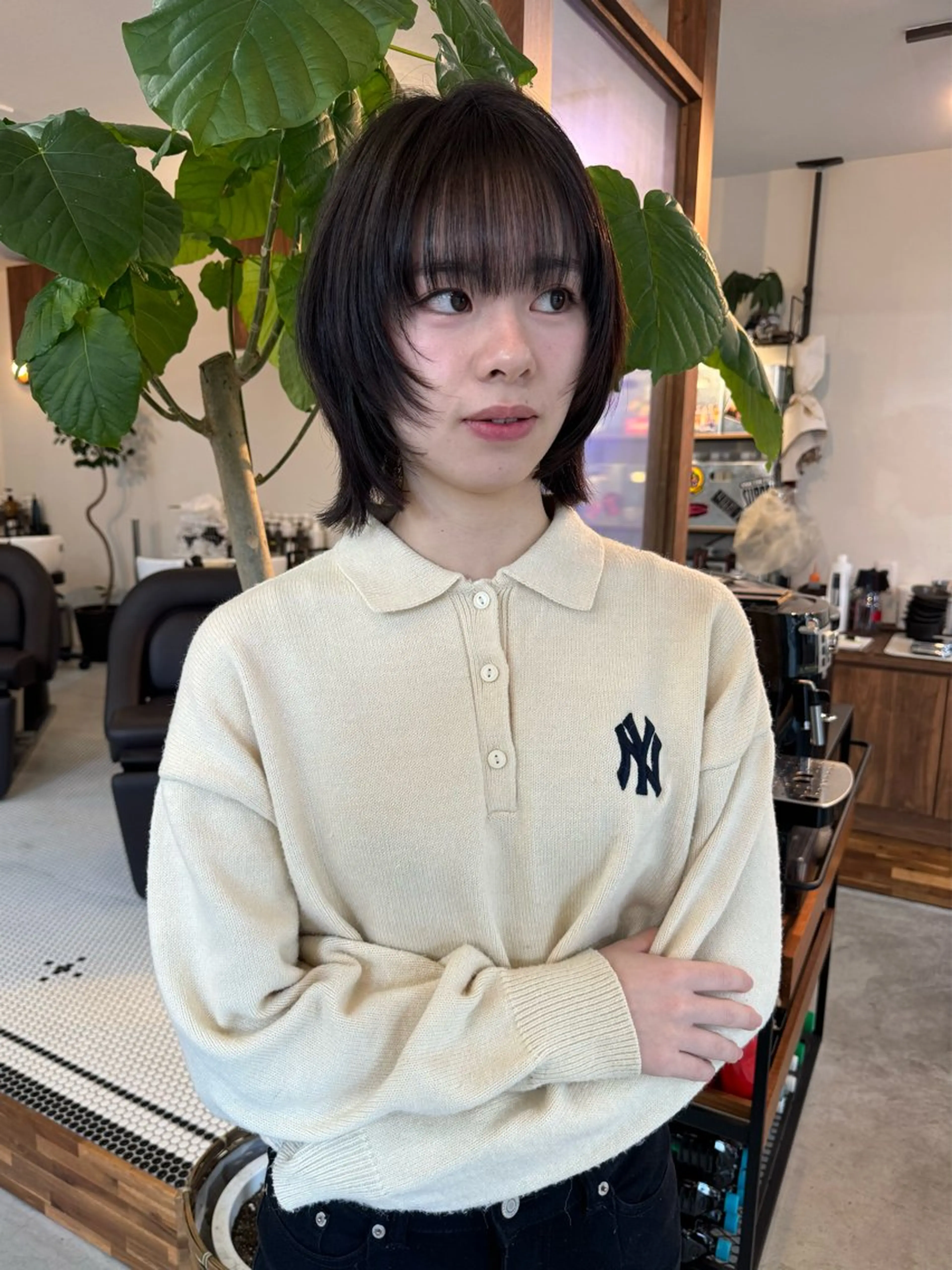 ショート カット (h)wim ウィムのヘアスタイル