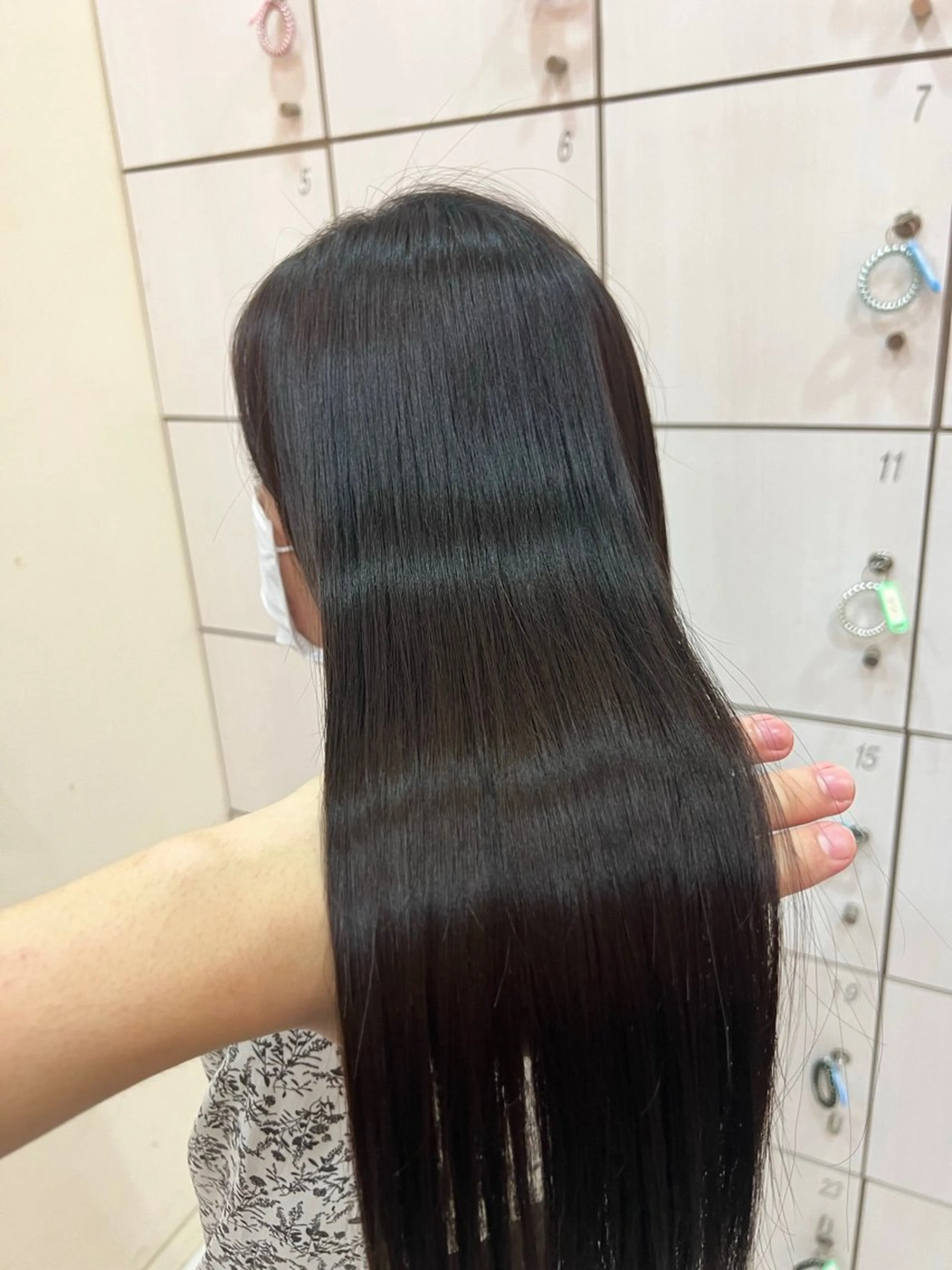 セミロング 縮毛矯正 🎈カラーエステ 🎈通事  啓人のヘアスタイル