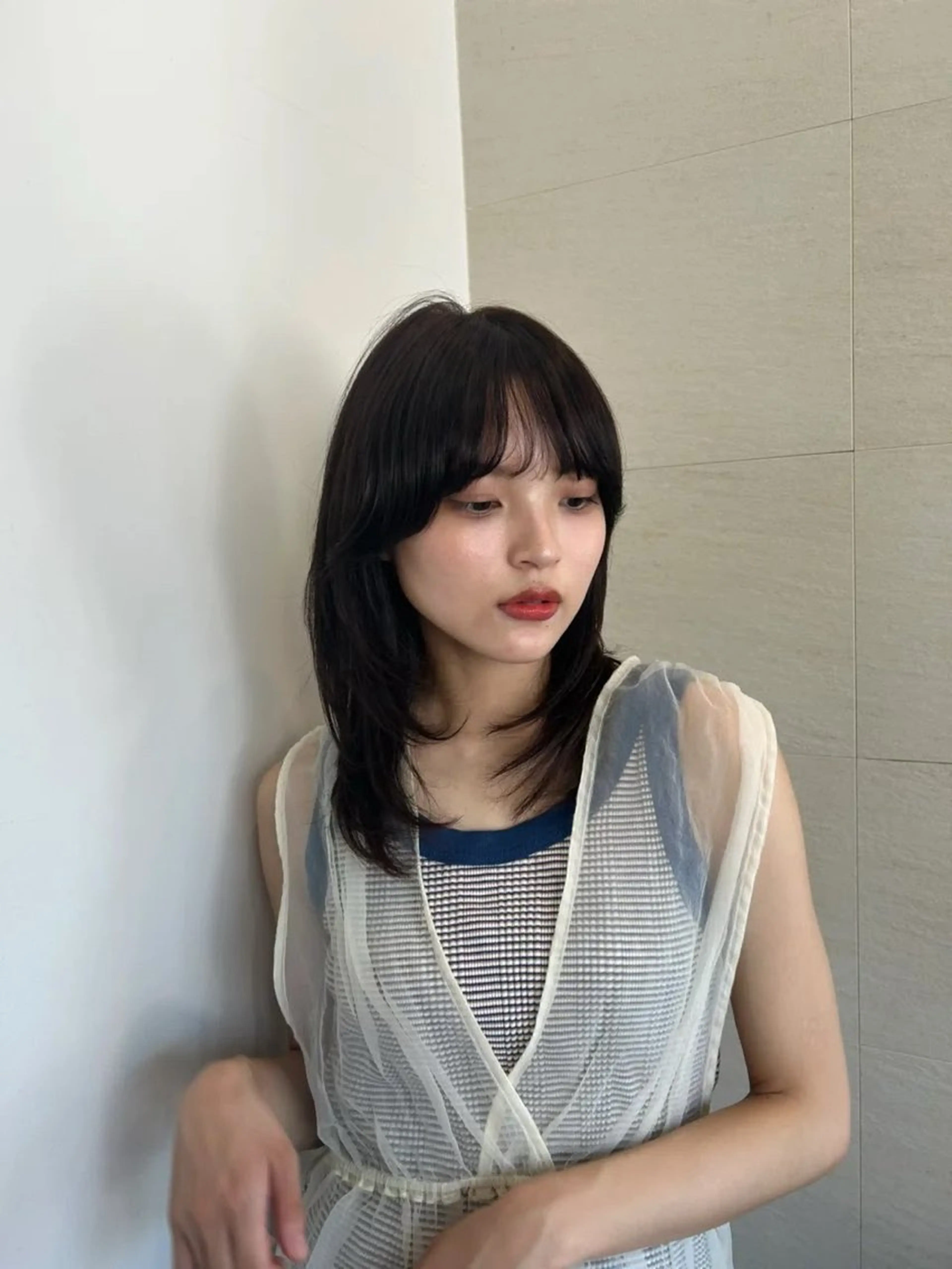 【就活・就職にオススメ✨暗髪でも透明感】　　　　　　　　one color🪻✨＋（初めての方無料）treatment付の写真