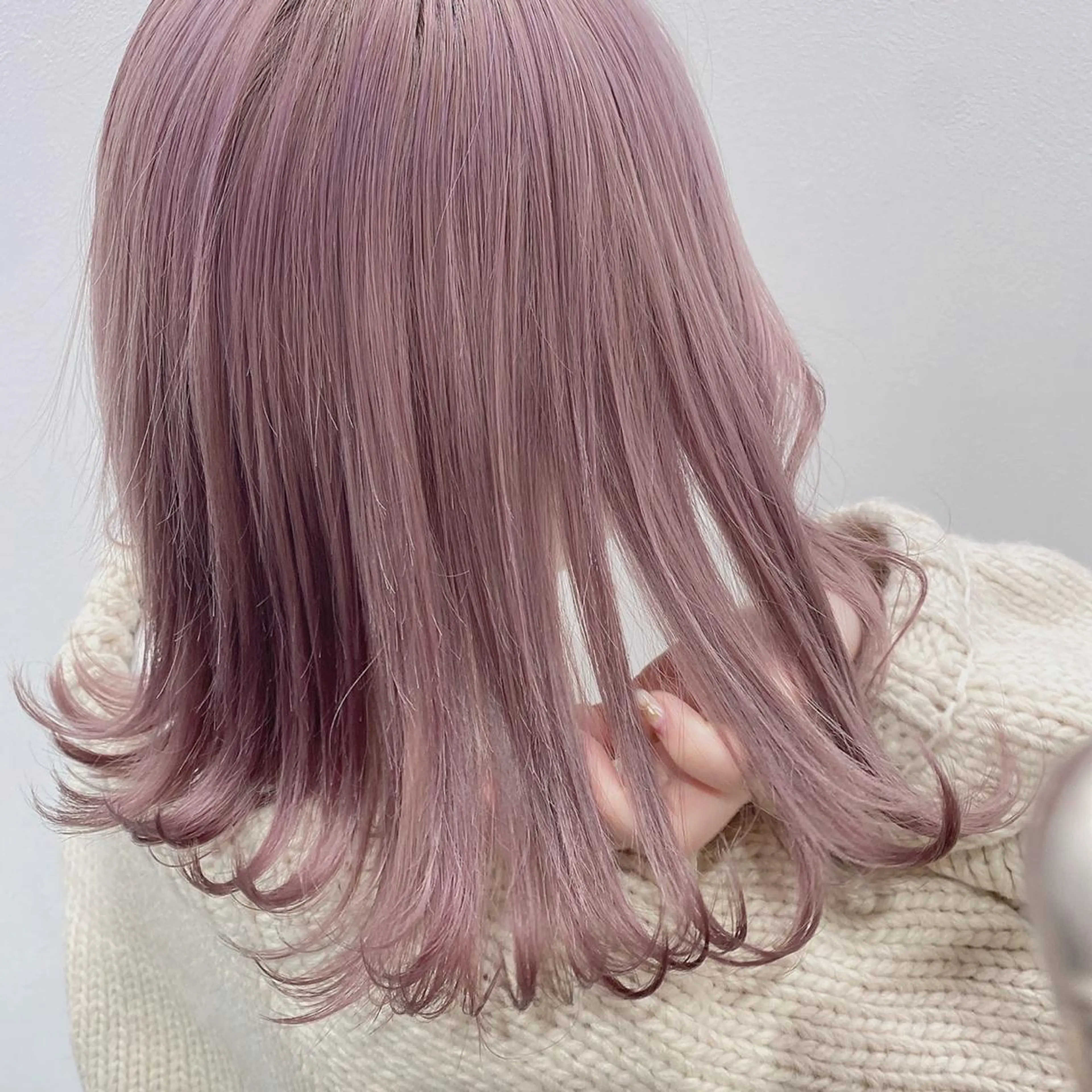 ミディアム カラー ヘアカラー 💗🤍透明感カラー 🤍💗kanonのヘアスタイル