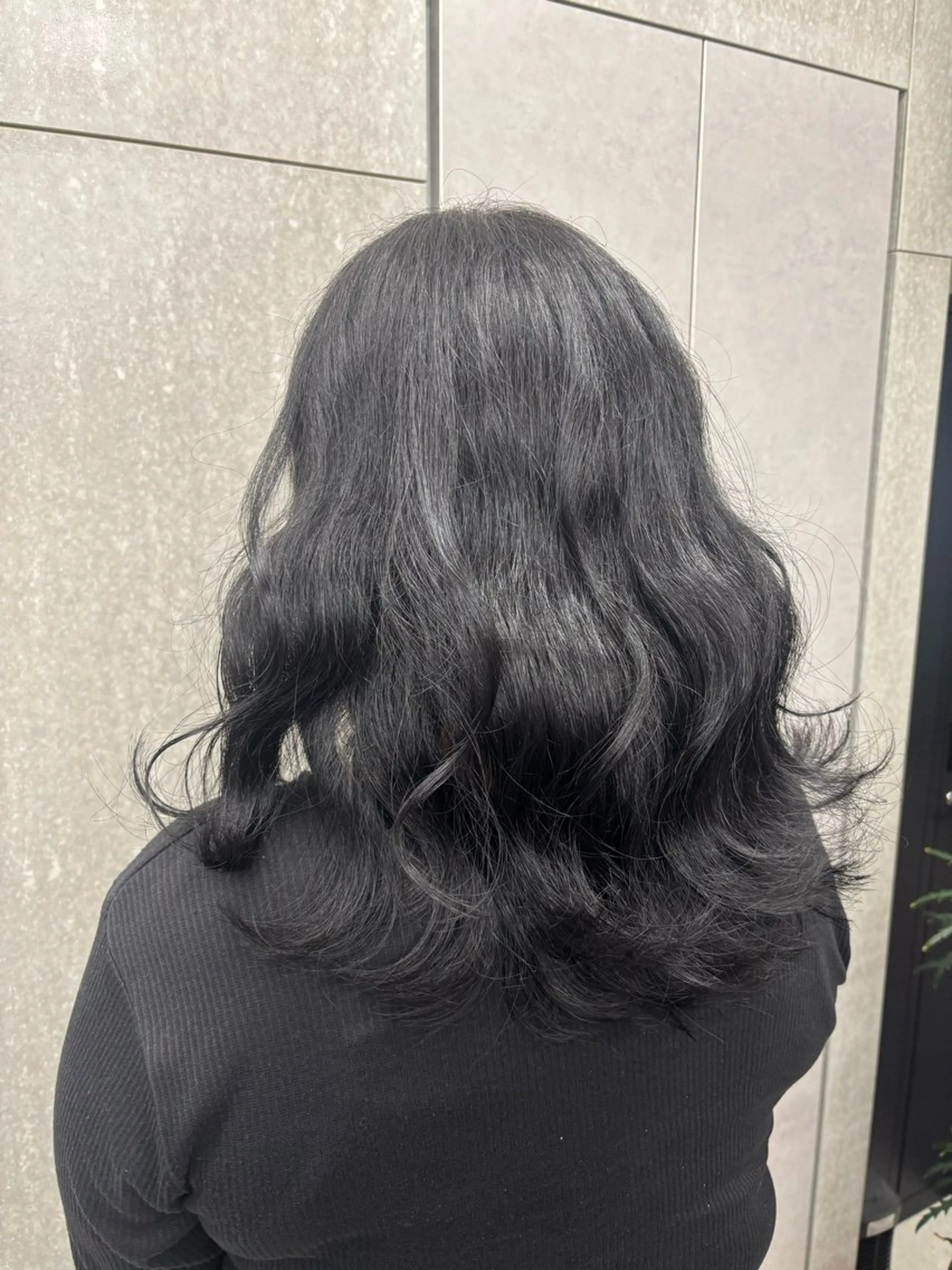 セミロング カット ヘアカラー ツヤカラー/ KAZAMA❤️✨のヘアスタイル