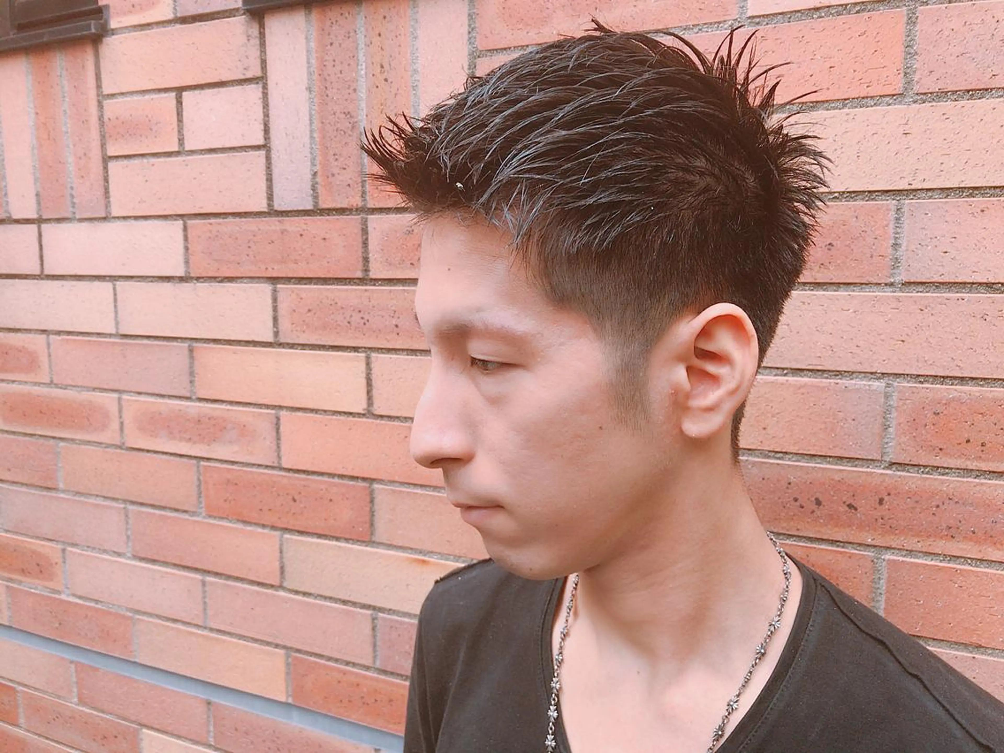 ショート カラー パーマ メンズ カット CHIC share salon所属・ちこ .のヘアスタイル