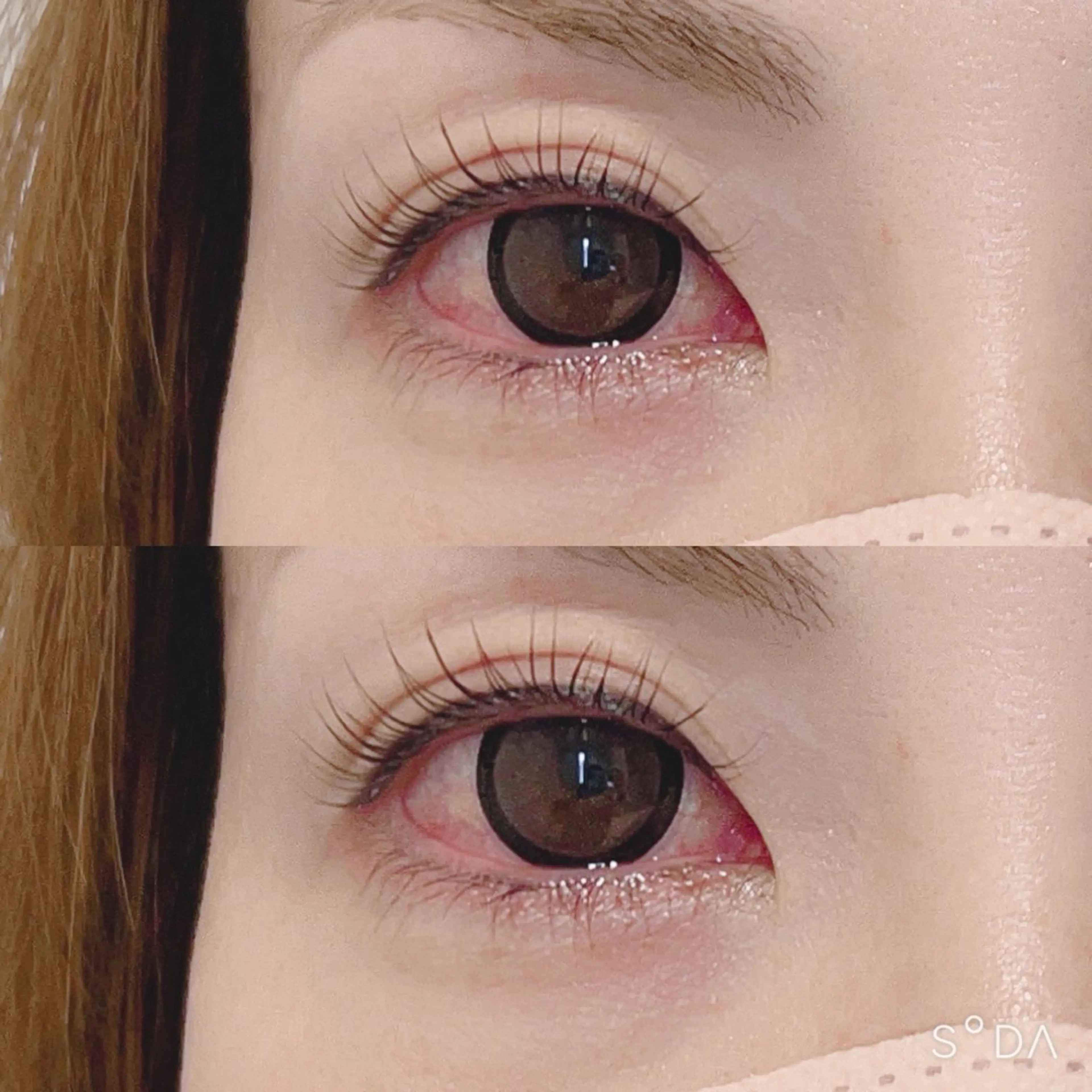 マツエク・マツパ パリジェンヌラッシュリフト 一重×まつ毛パーマ 尾中 真菜のマツエク・マツパデザイン