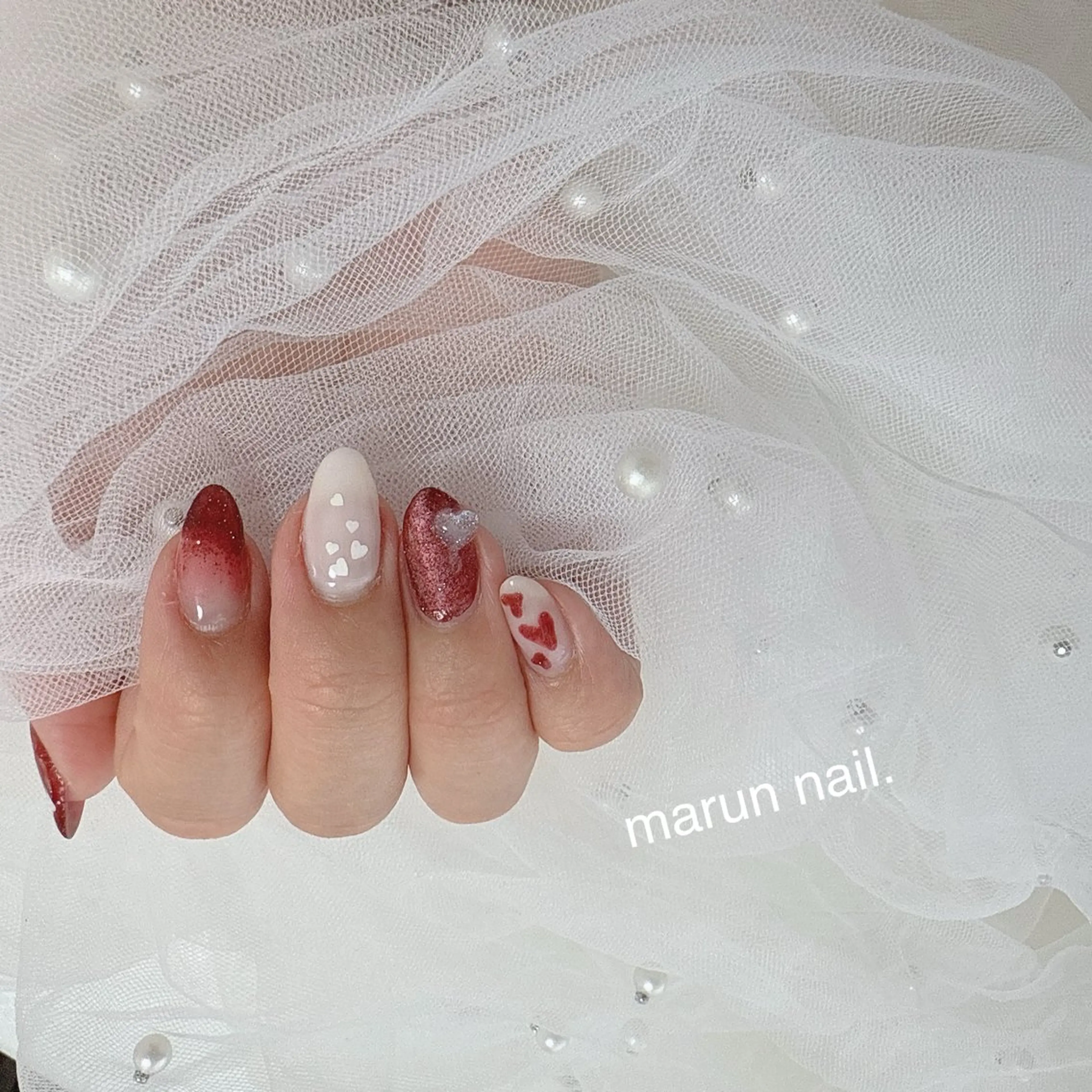 ネイル ハンドネイル marun._ megumi.のネイルデザイン