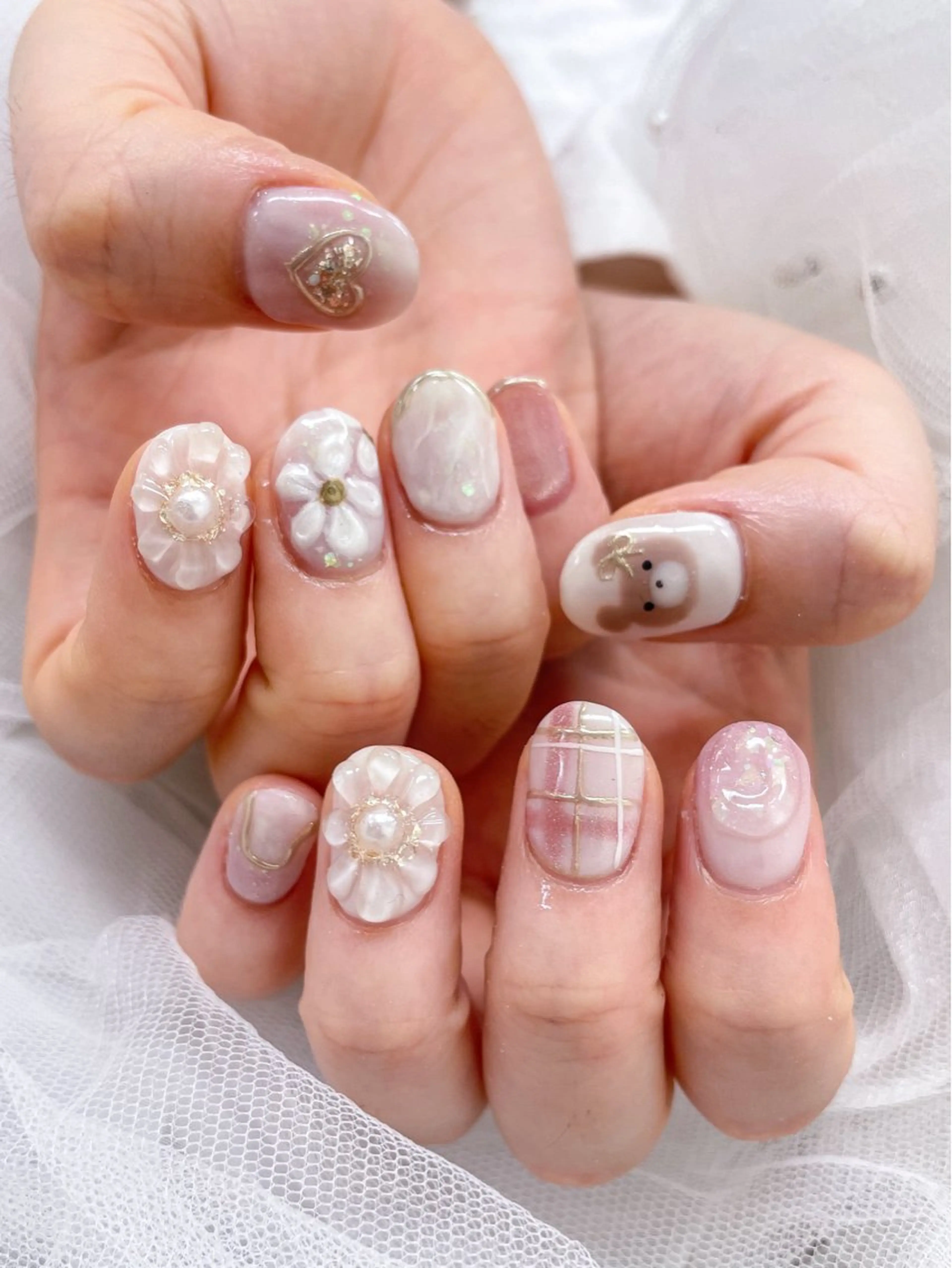 ネイル ハンドネイル 五十嵐 美智のネイルデザイン