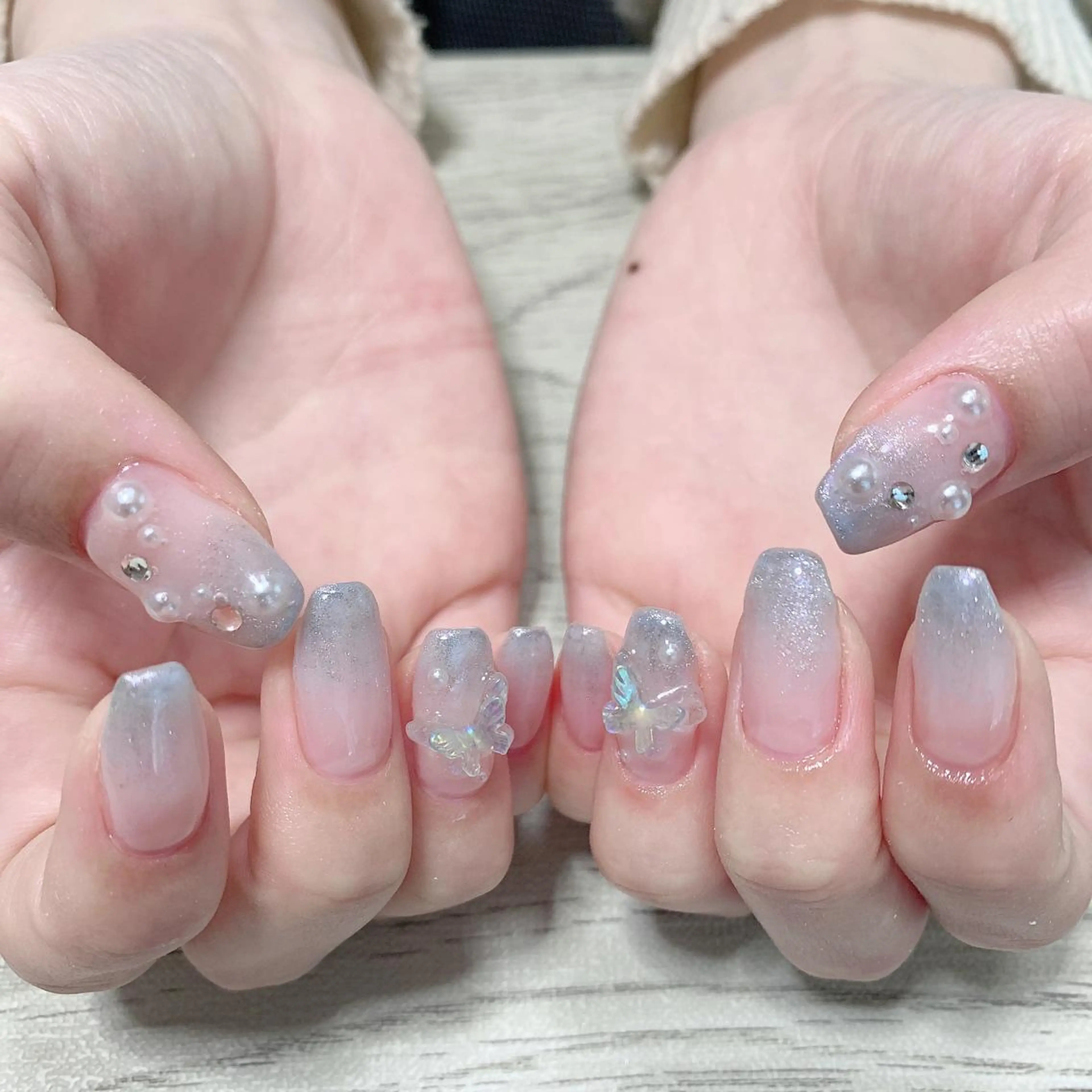 ネイル アートネイル 持ち込み スカルプネイル シンプルネイル ハンドネイル フットネイル Adite nailのネイルデザイン