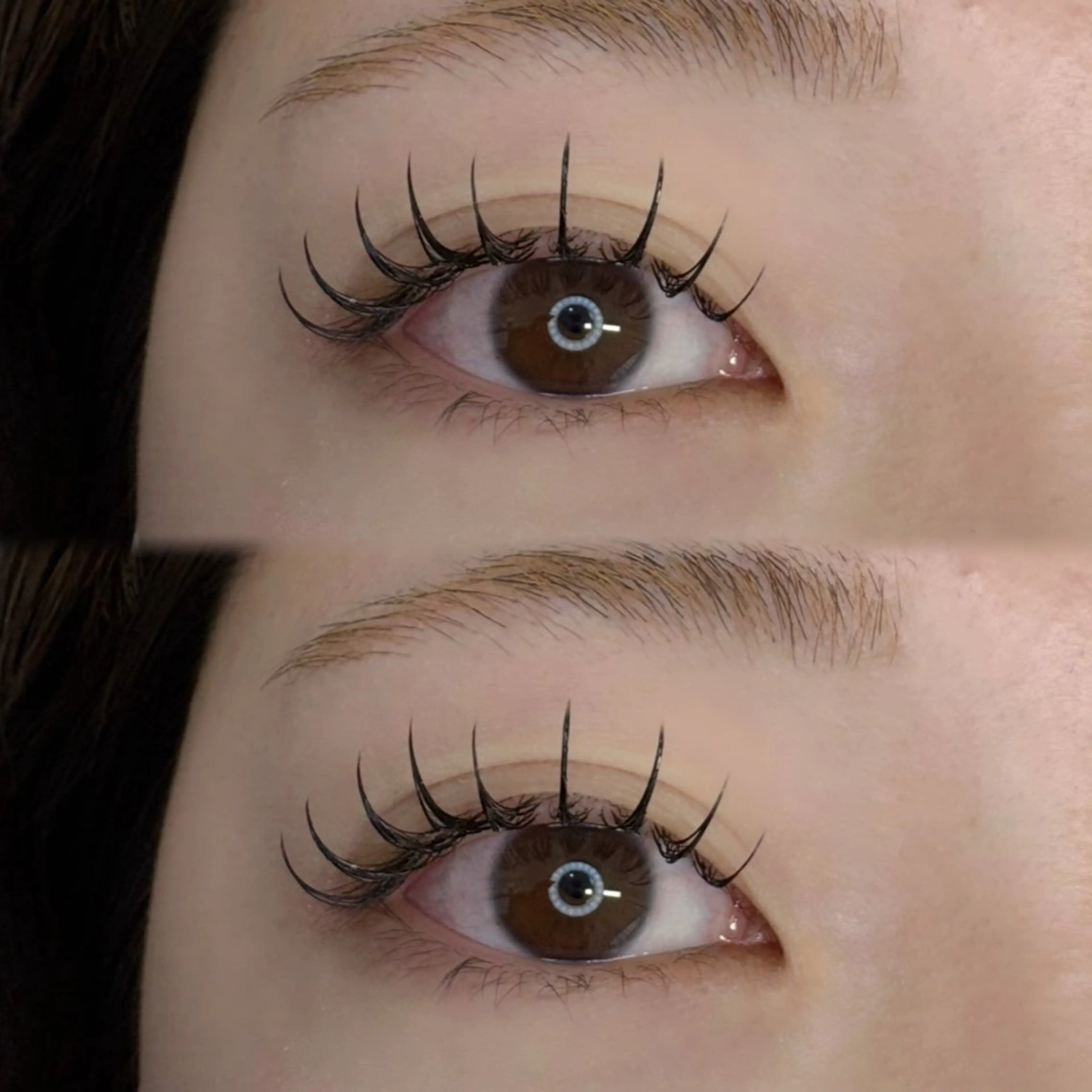 マツエク・マツパ マツエク Purasia. 佐々木のマツエク・マツパデザイン